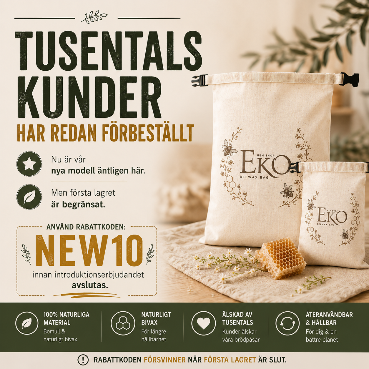 Ekohemshop Facebook ad