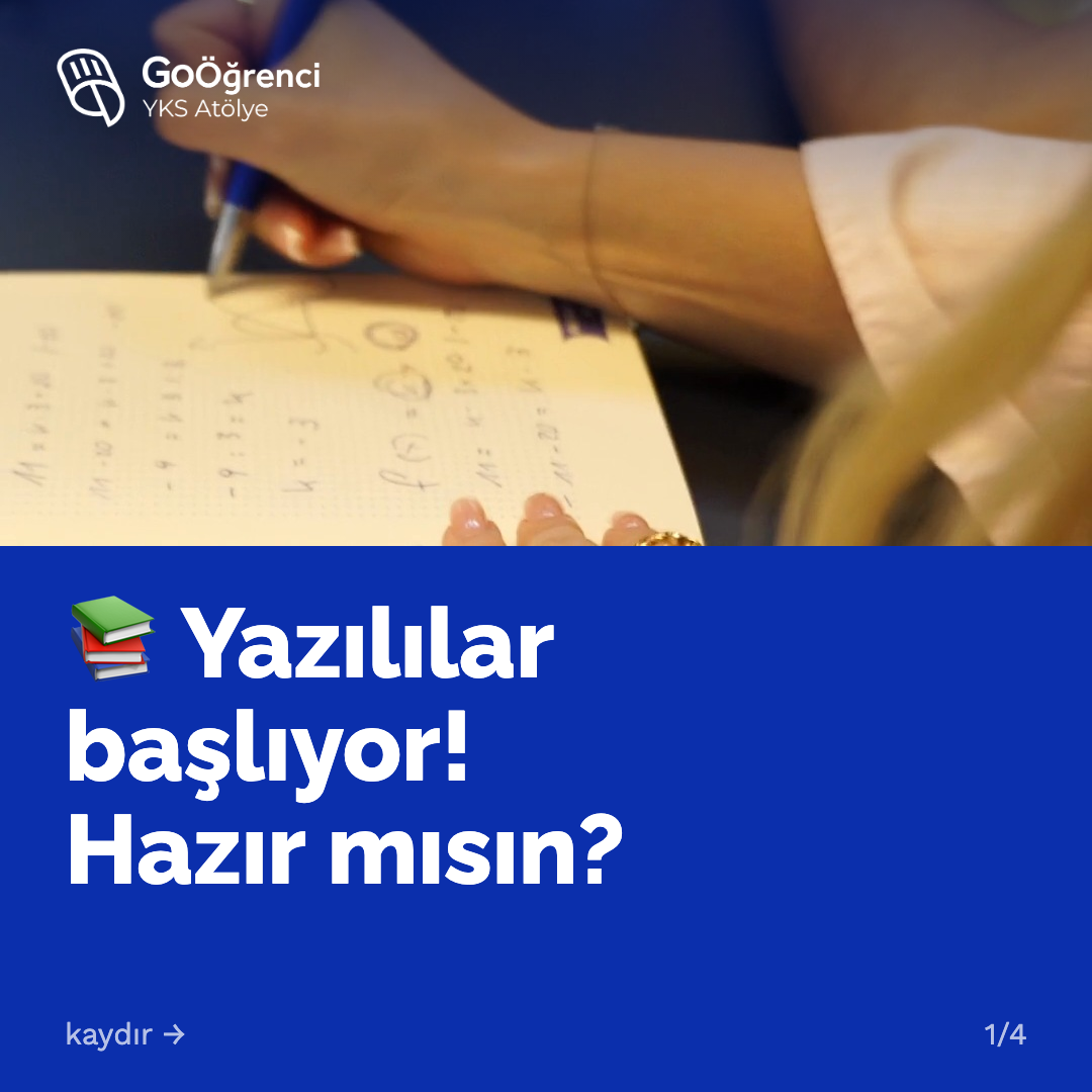 GO Öğrenci YKS Atölye - Ataşehir Facebook ad: Go Öğrenci YKS Atölye Ataşehir'de 9, 10, 11…