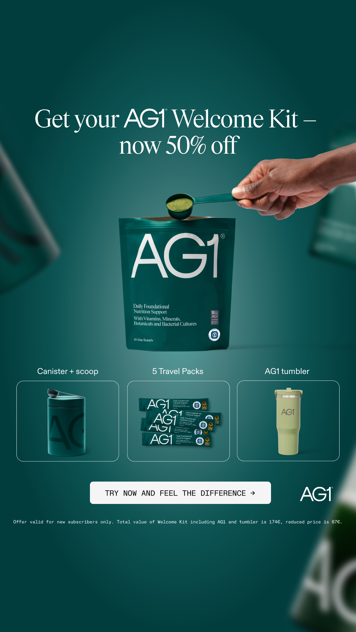 AG1 by Athletic Greens Facebook ad