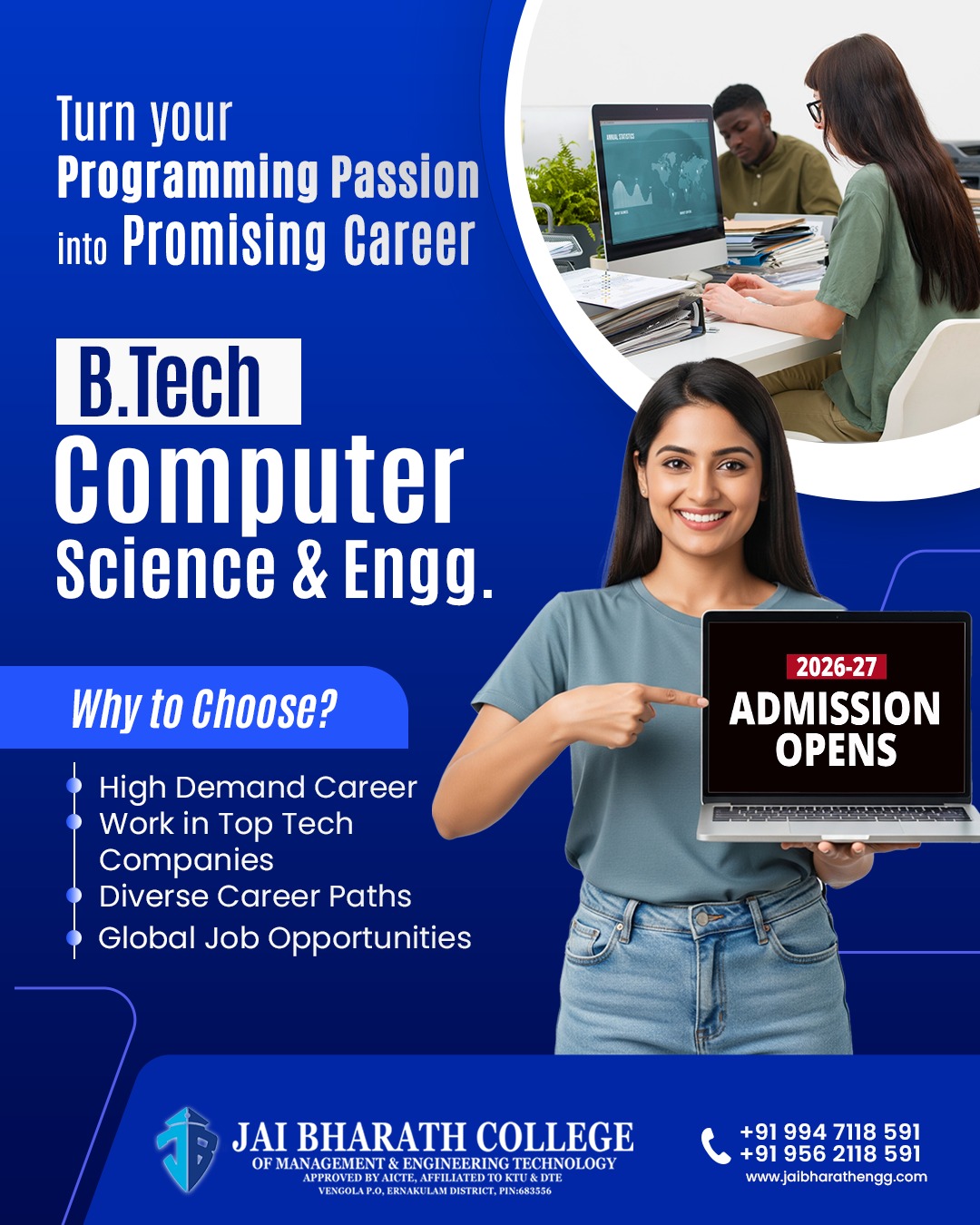 Jai Bharath College of Management and Engineering Technology - Jbcmet Facebook ad from Jun 22, 2026