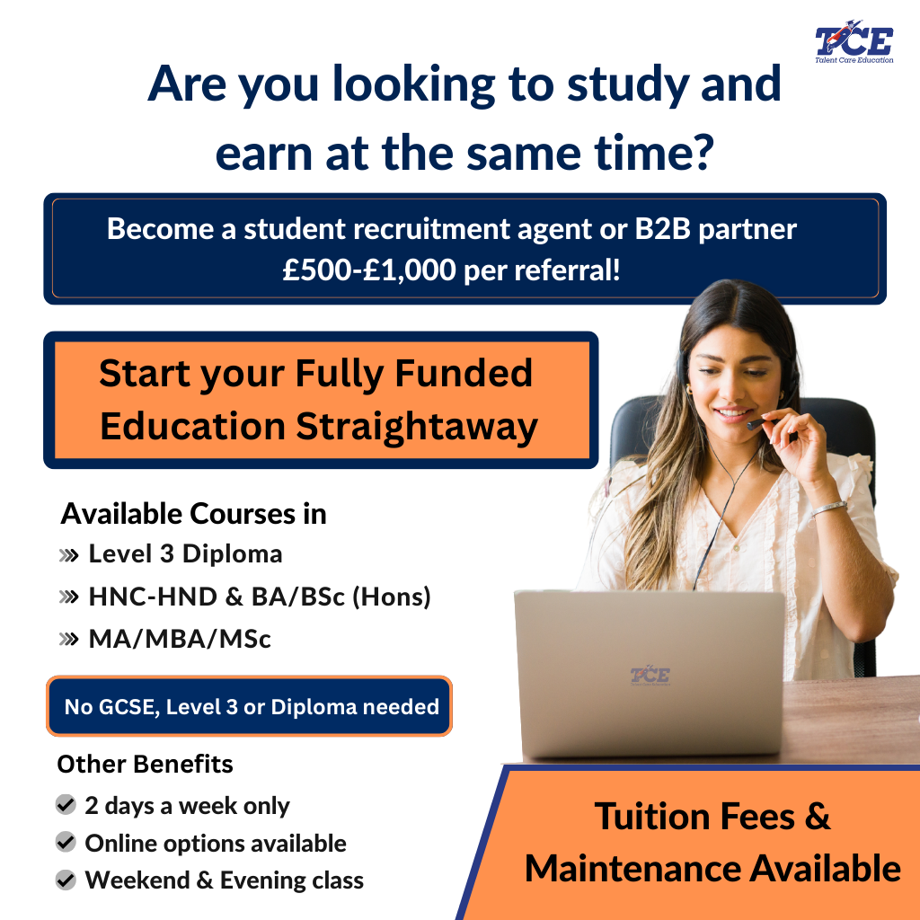 Talent Care Education -TCE Facebook ad