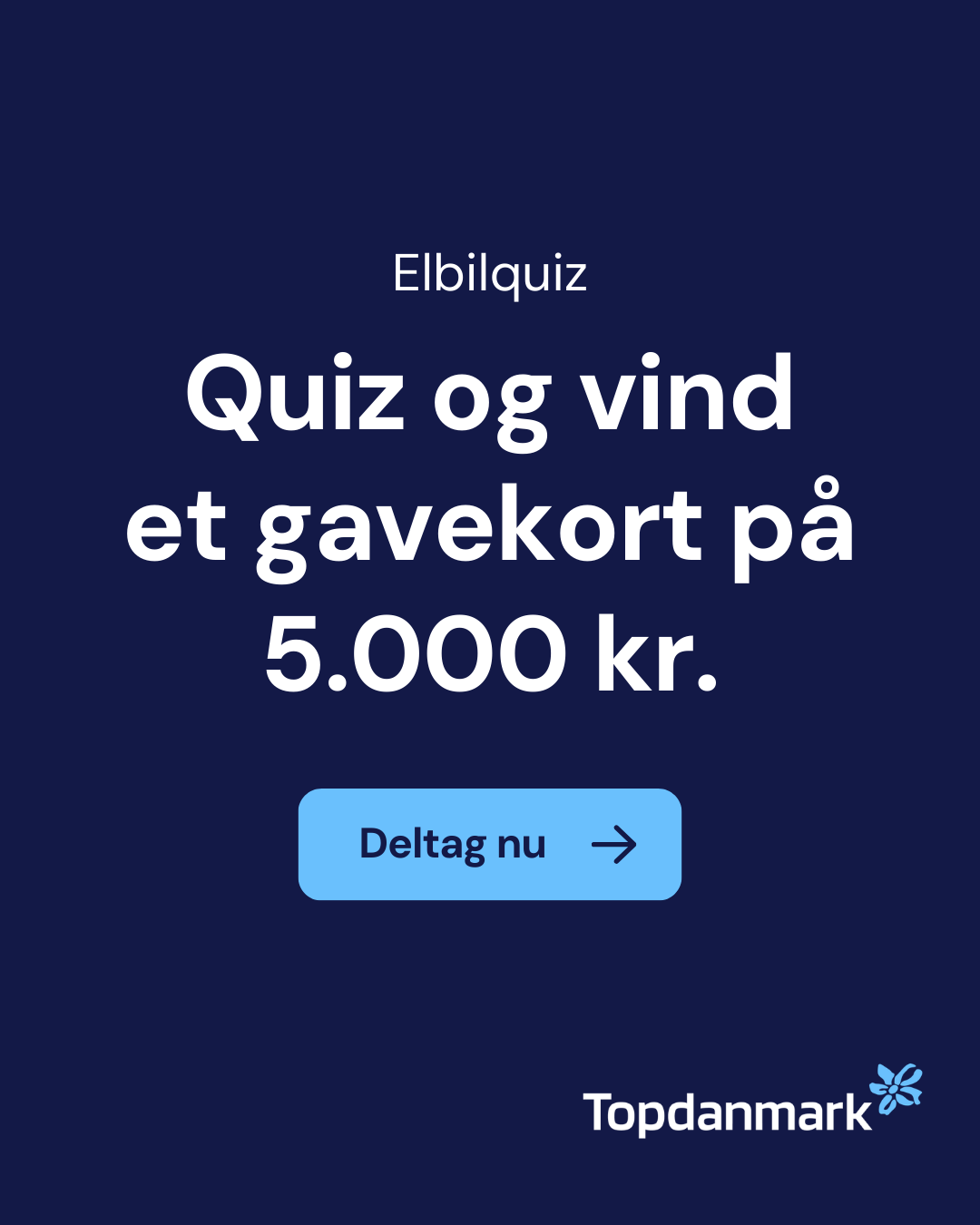 Topdanmark Facebook ad: Deltag i konkurrencen ved at sige ja til markedsføring