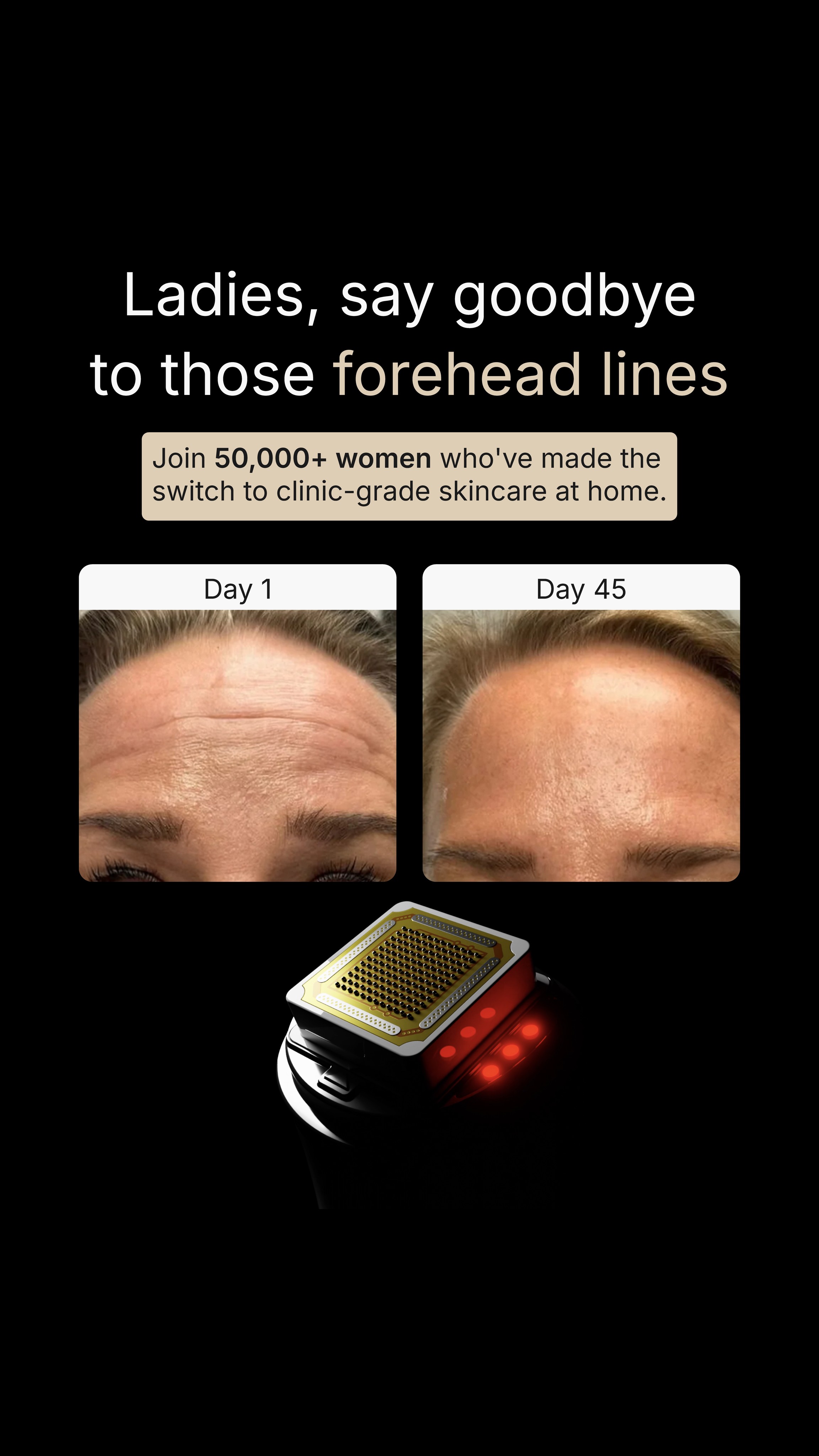 Veauty Facebook ad
