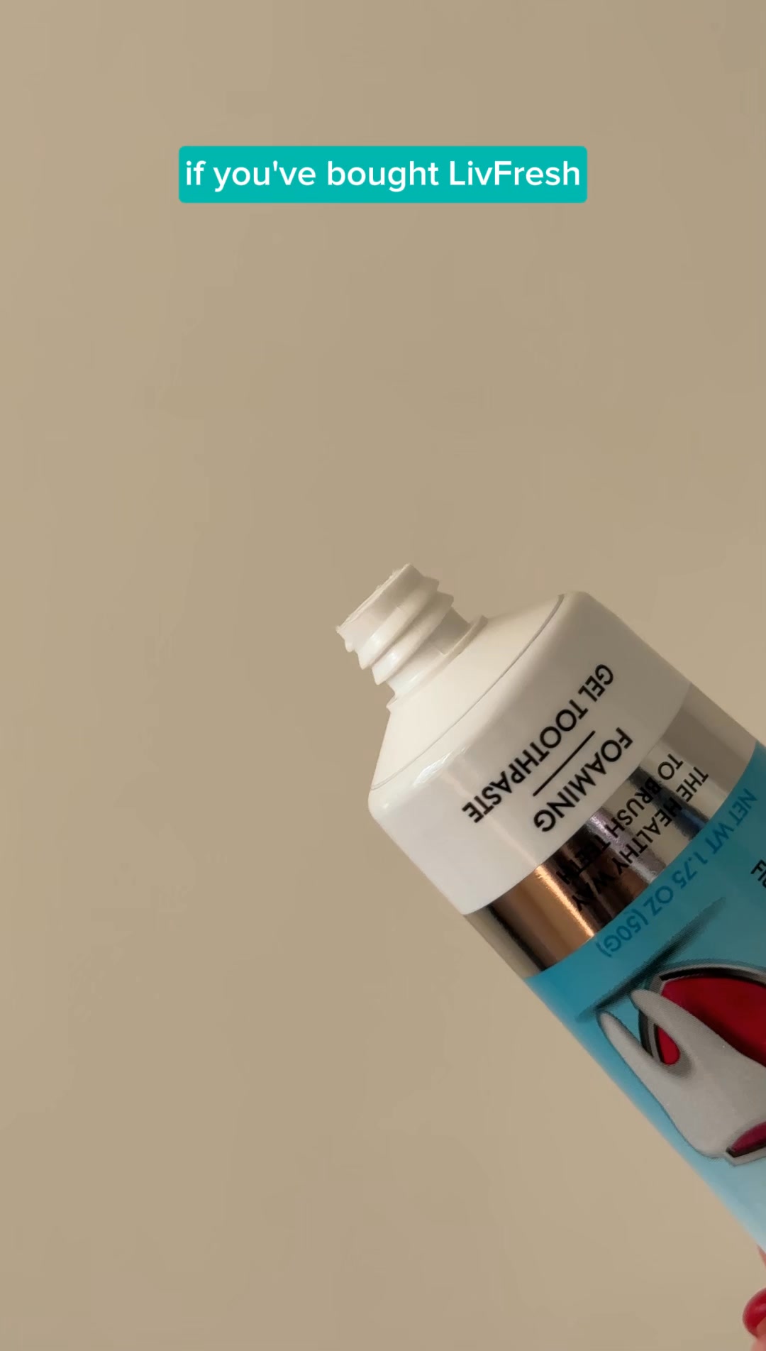 LIVFRESH Facebook ad: Clinically Proven to Reduce Gum Bleeding 400% Better