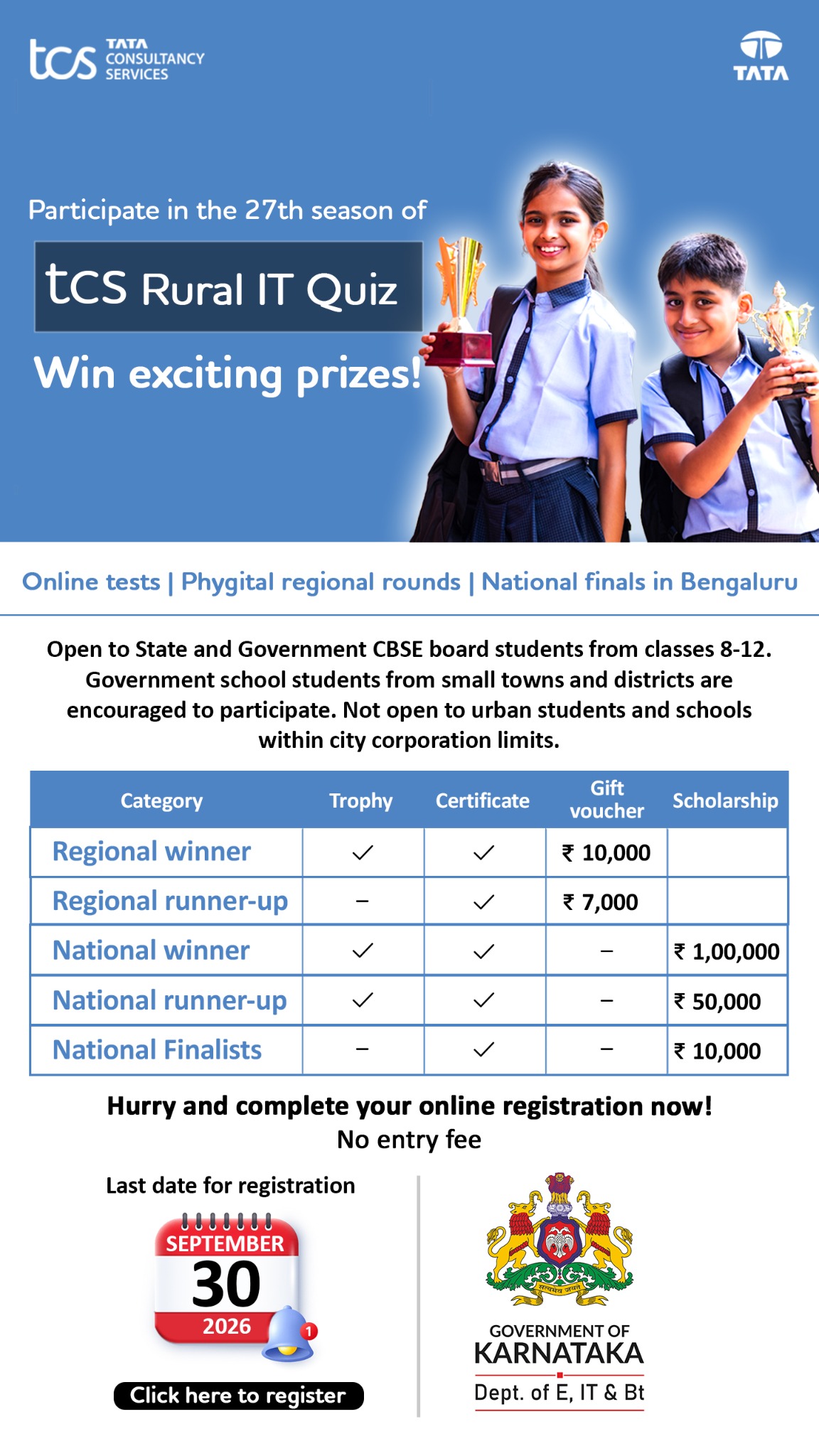 Tata Consultancy Services Facebook ad