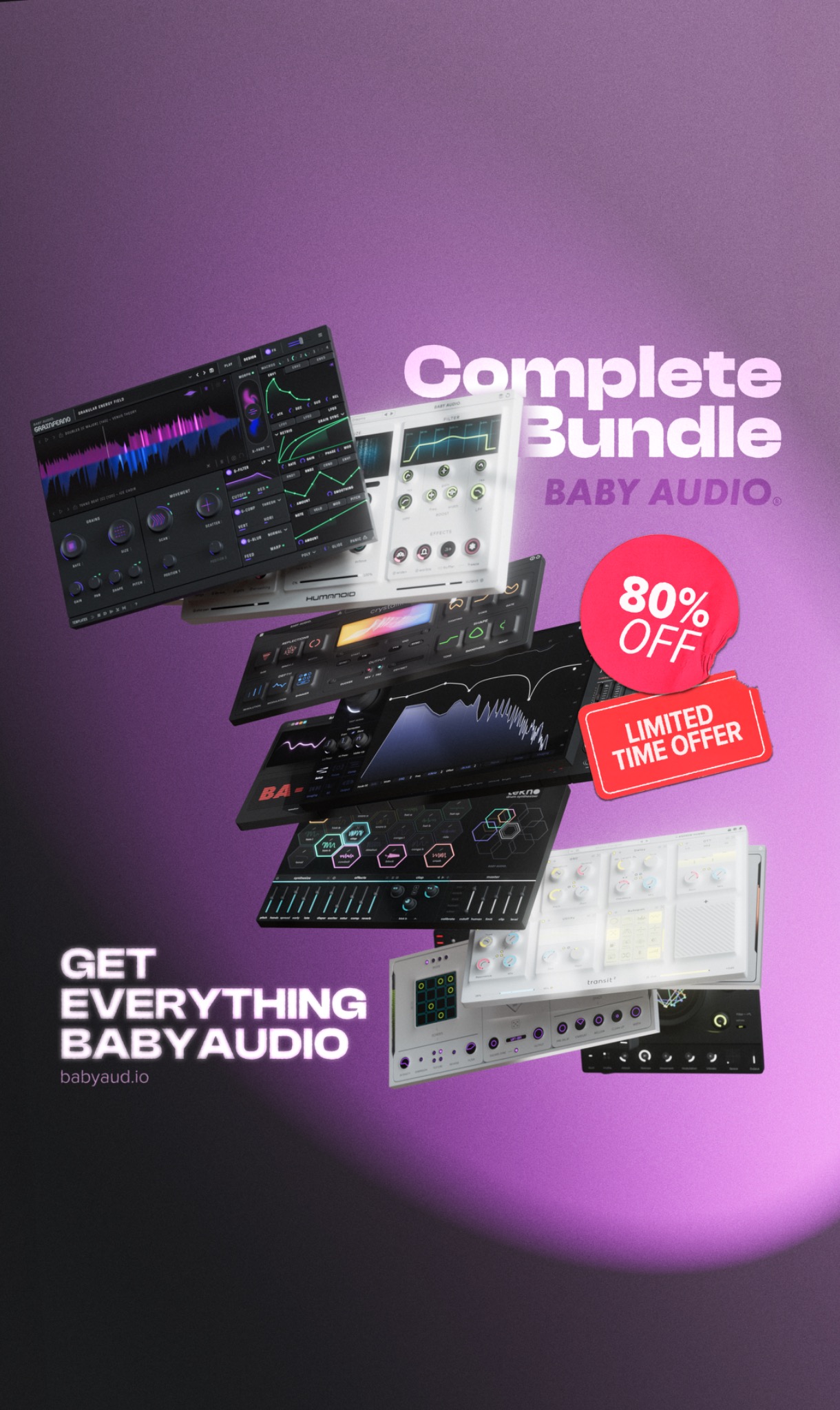 Baby Audio Facebook ad