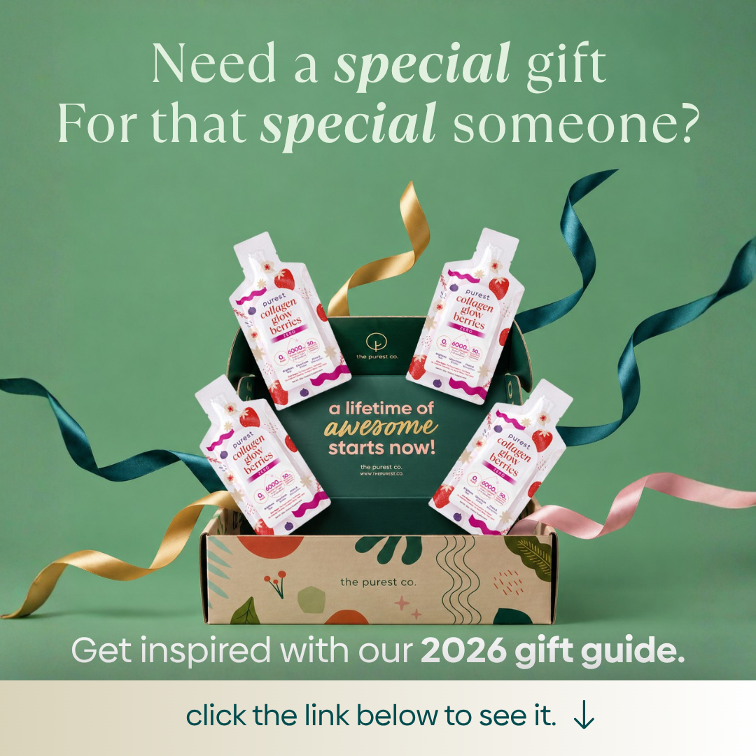 The Purest Co. Facebook ad: The gift of wellness, made easy