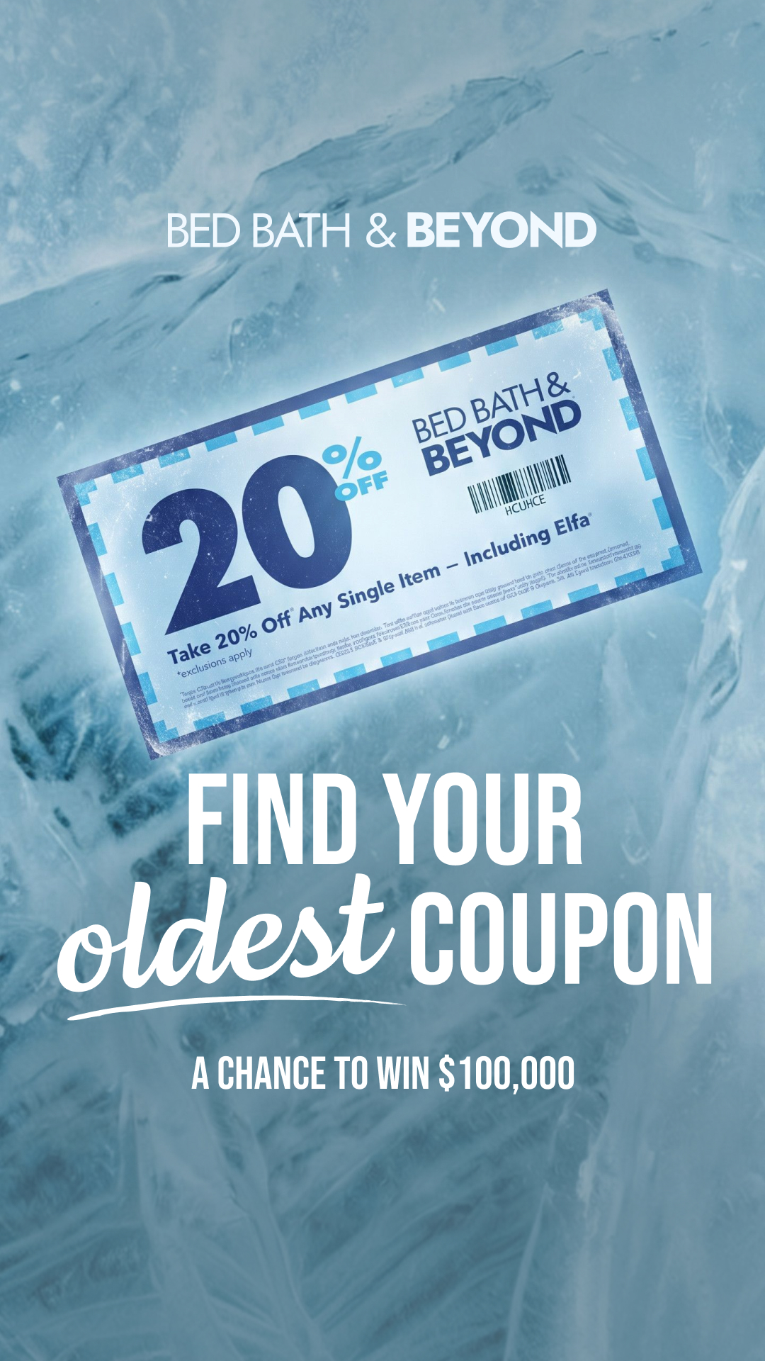 Bed Bath & Beyond Facebook ad