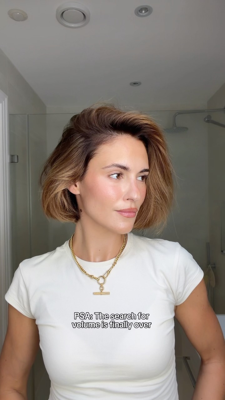 Hair by Sam McKnight Facebook ad: PSA: the search for volume is finally over.