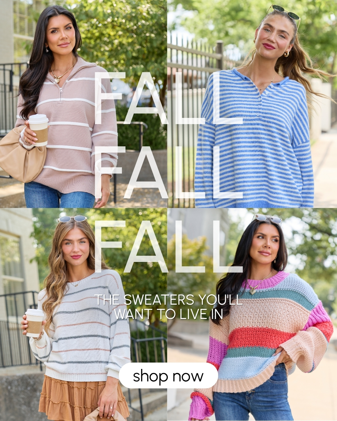 Pink Lily Facebook ad: Shop Fall Favorites