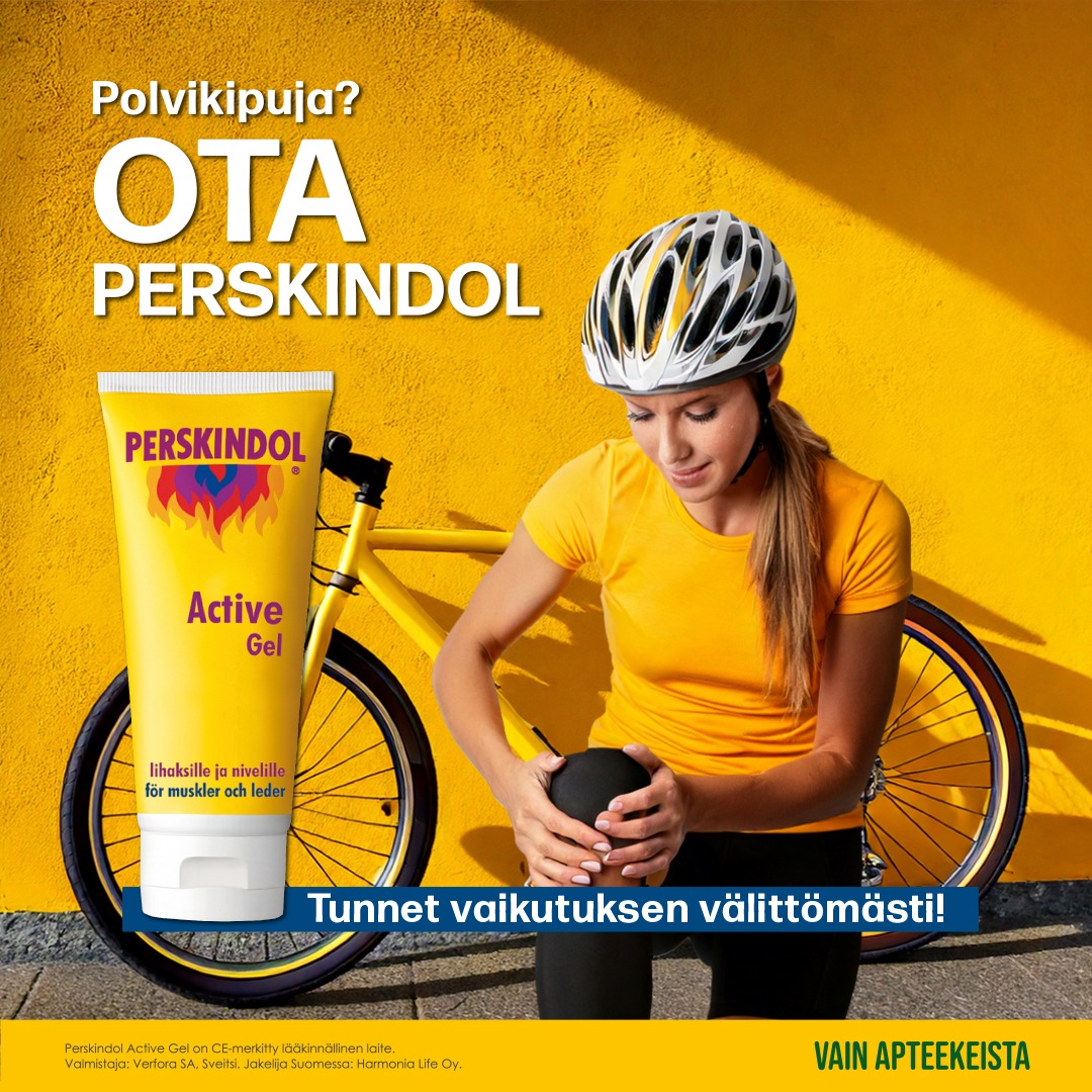 Perskindol Suomi Facebook ad