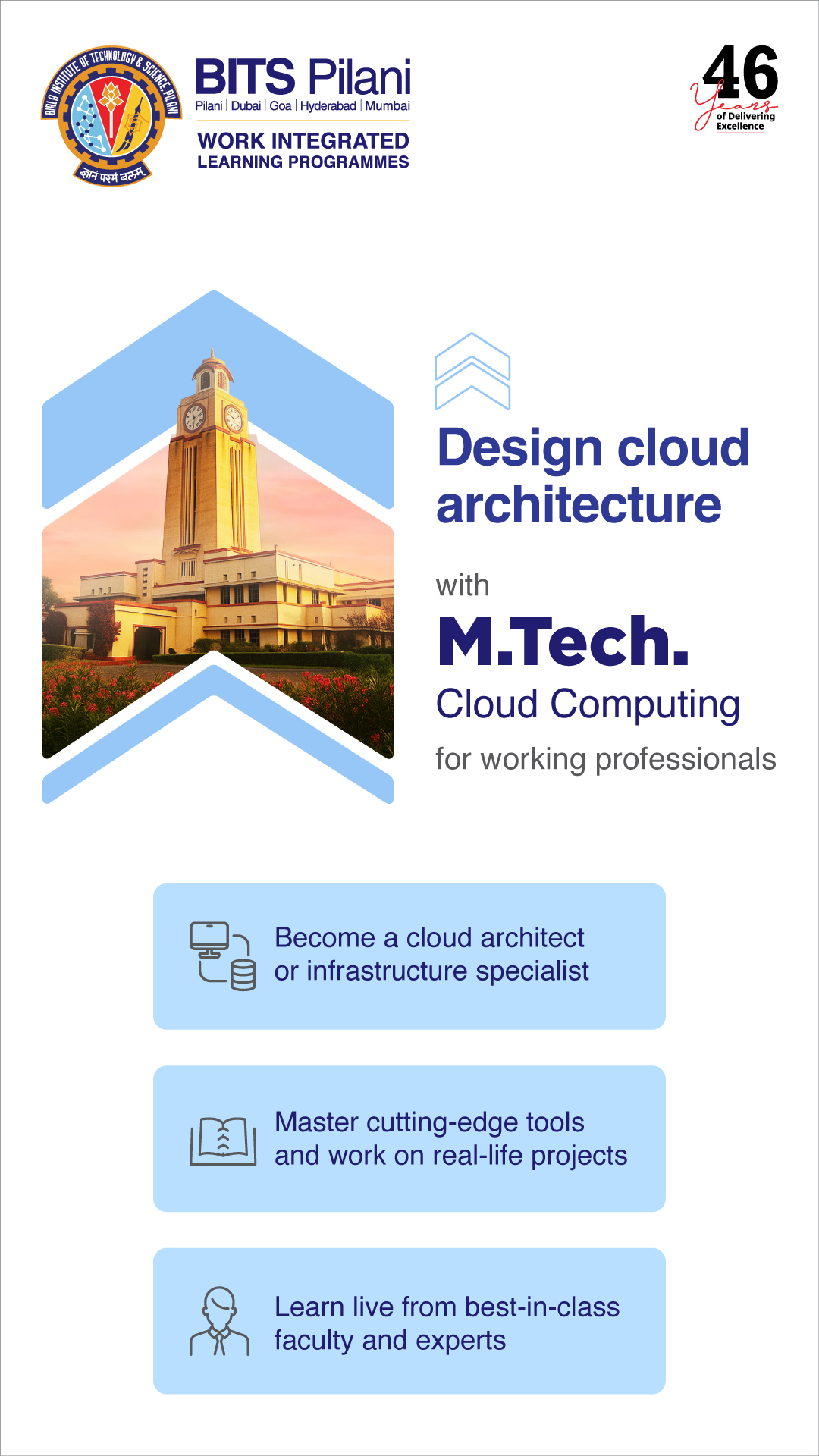 BITS Pilani Work Integrated Learning Programmes Facebook ad