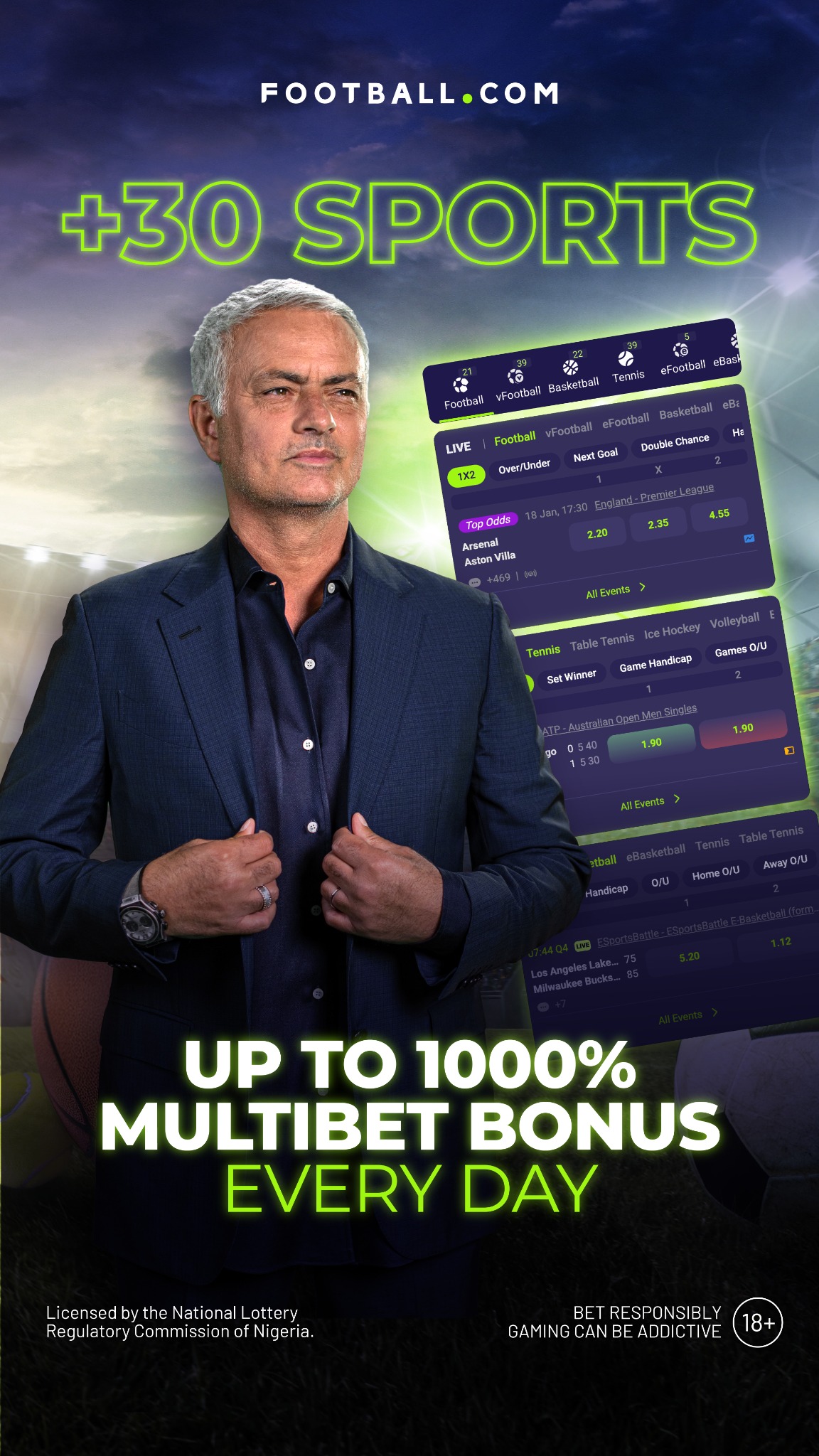 Football.com Facebook ad