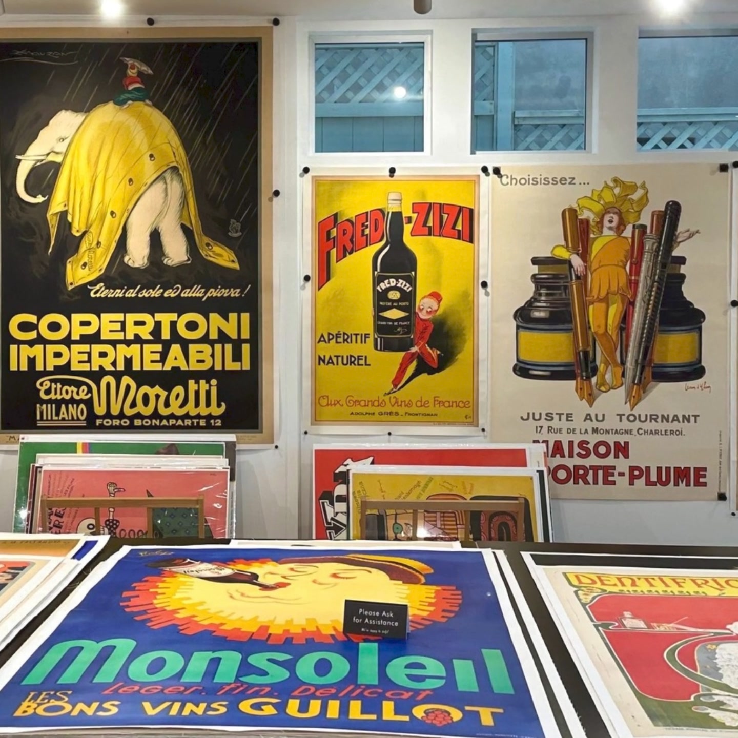 Authentic Vintage Posters Facebook ad