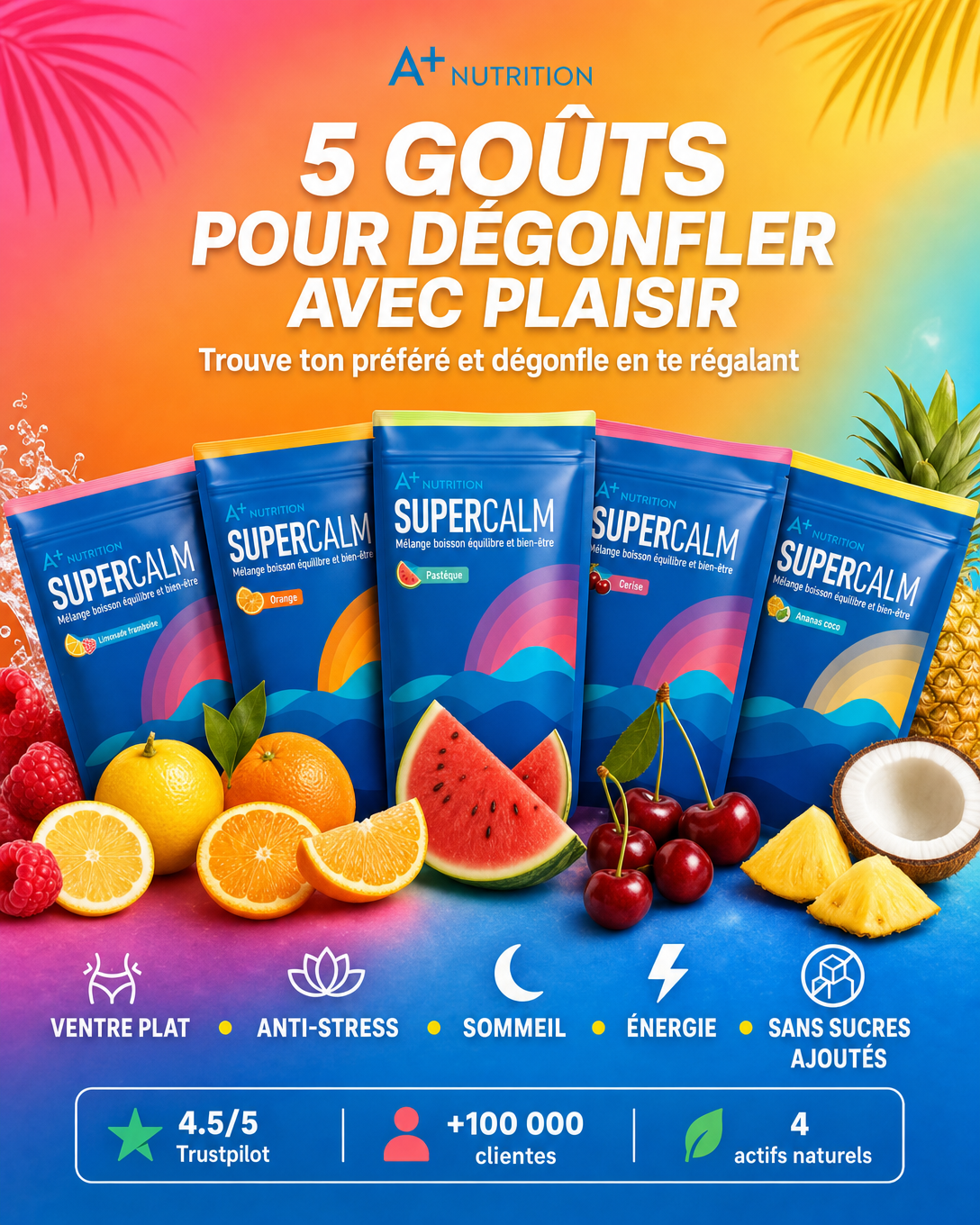 A+ Nutrition Facebook ad