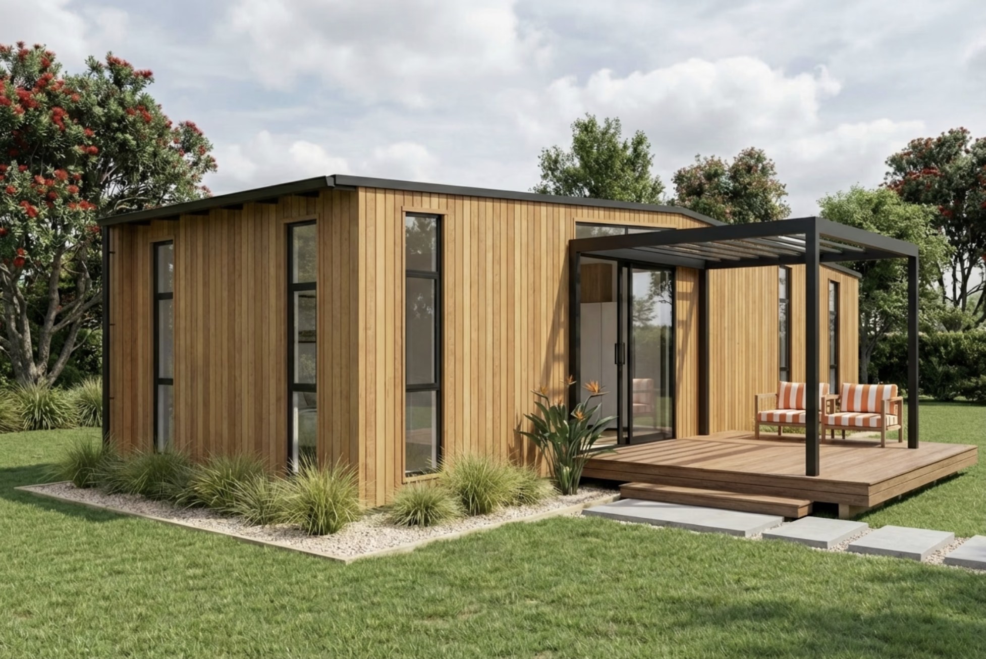 Toby Newman-Dennis Facebook ad: 48m2 Tiny Home / Granny Flat, 1 Bedroom, The Willow
