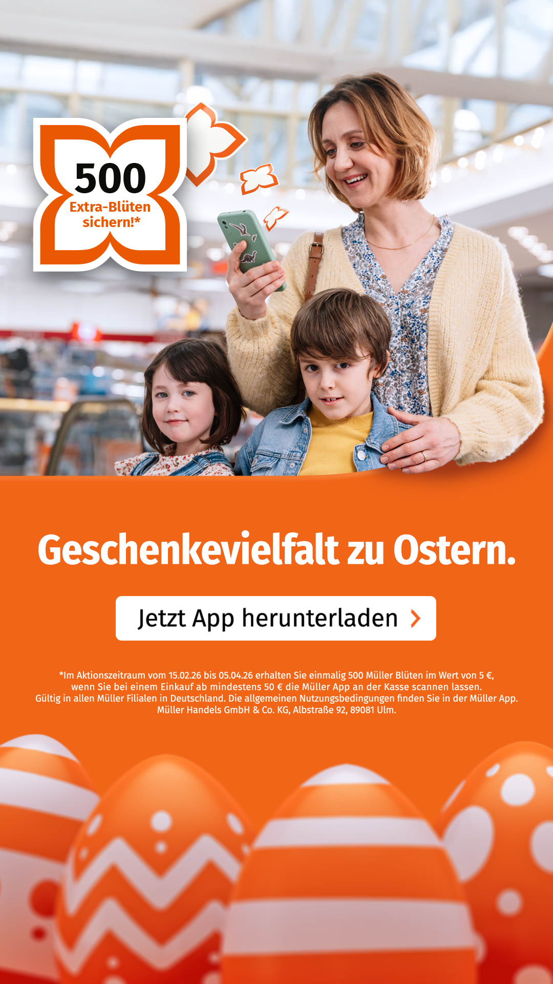 Müller Deutschland Facebook ad
