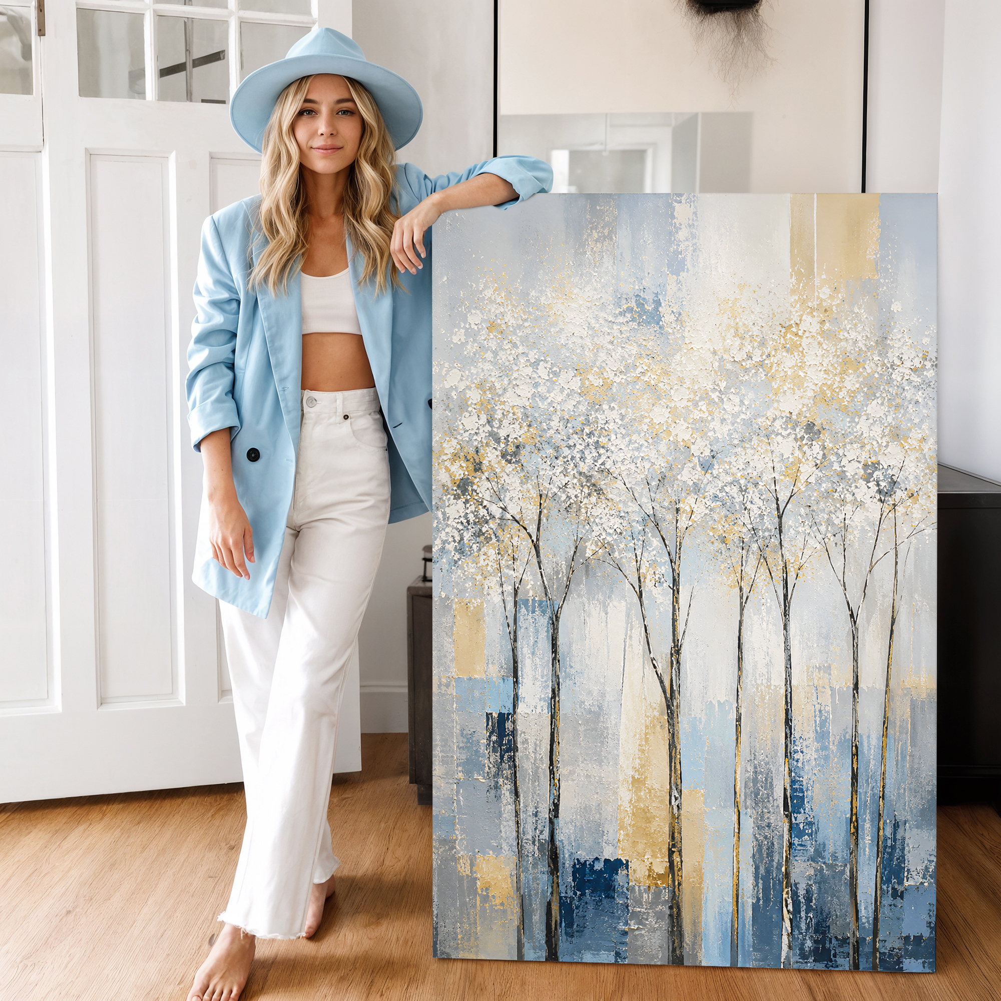 Tailored Canvases - Personalized Art Facebook ad: Whispering Forest | Made in the USA | Ships Fast
