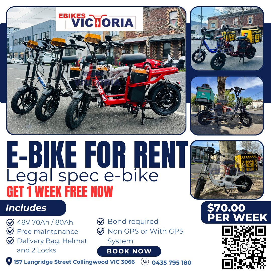 Ebikes Victoria Facebook ad