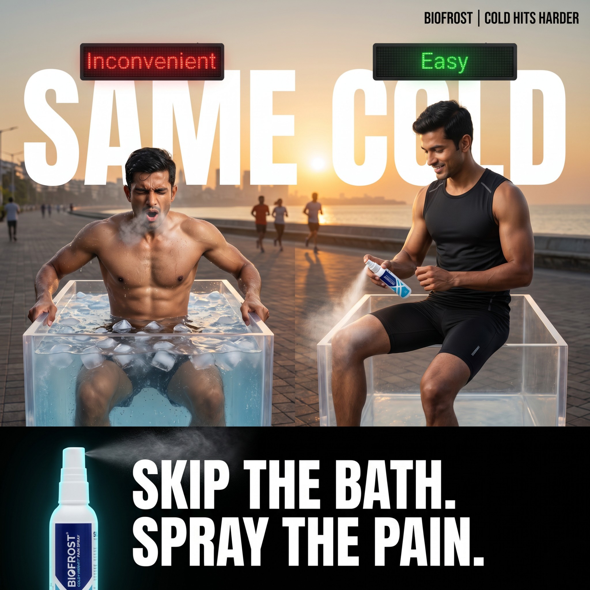 Biofrost Facebook ad: BioFrost Cold Therapy Spray, Instant Cooling Mist for…
