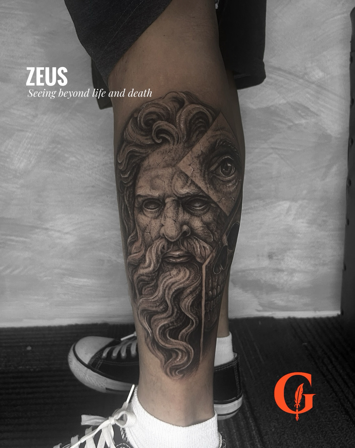 Tattoo Gilgal Facebook ad: Zeus