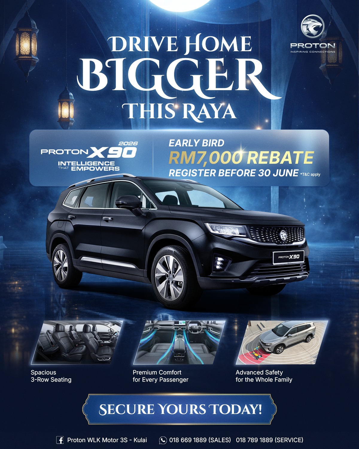 Proton WLK Motor 3S - Kulai Facebook ad: ๐๐ซ๐ข๐ฏ๐ ๐๐จ๐ฆ๐ ๐๐๐๐๐๐ ๐๐ก๐ข๐ฌ ๐๐๐ฒ๐๏ผ