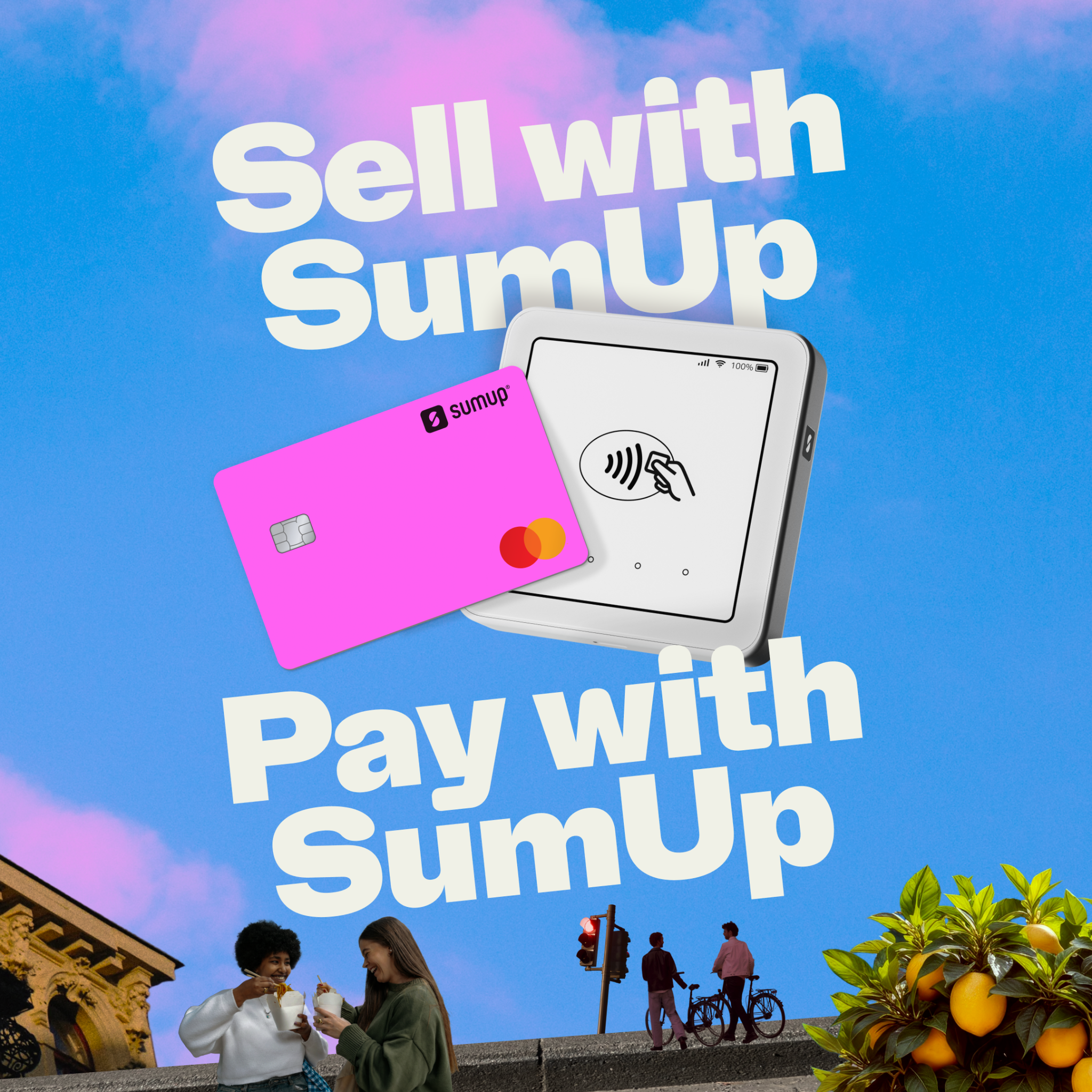 SumUp Facebook ad