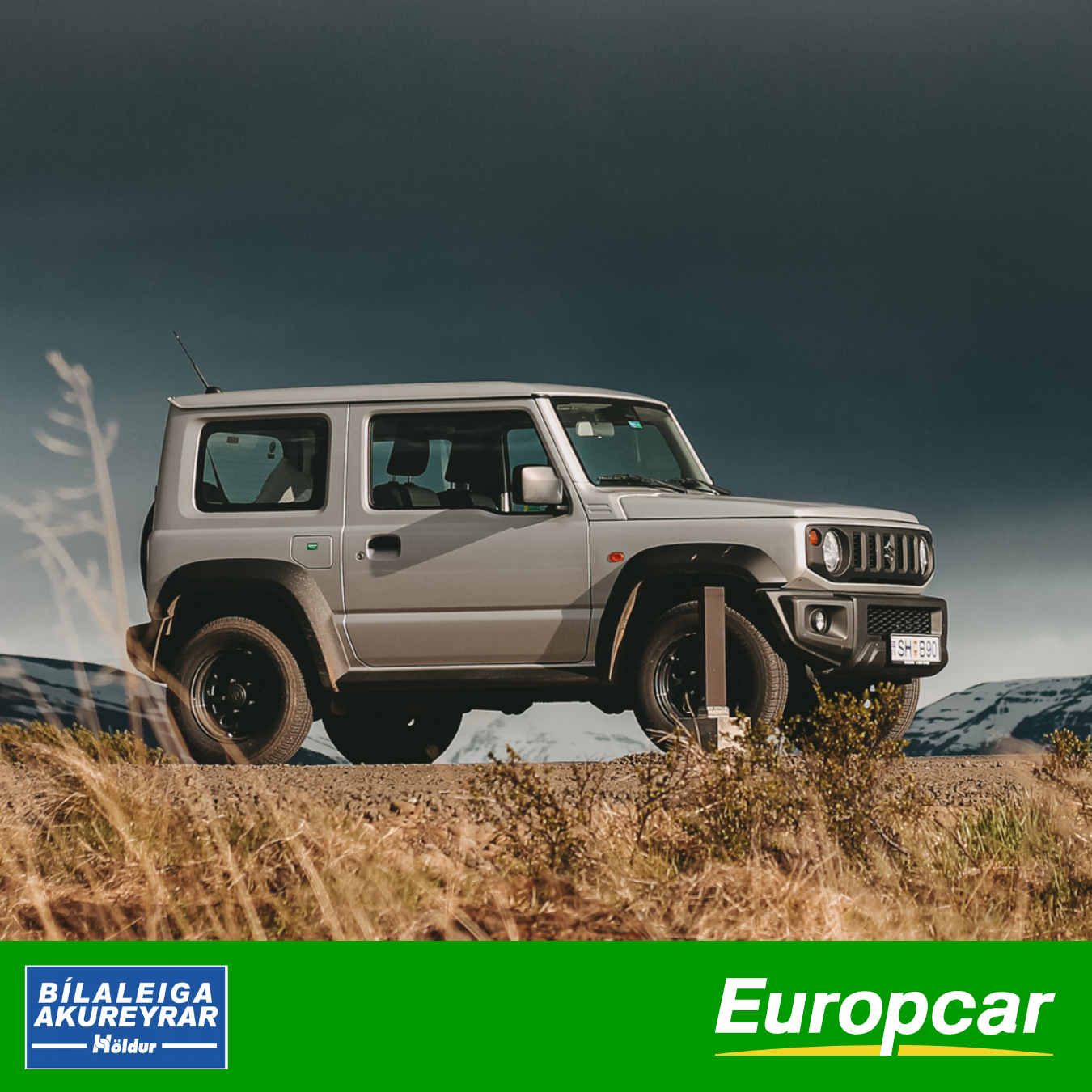Holdur Car Rental Facebook ad: Heading to Iceland?