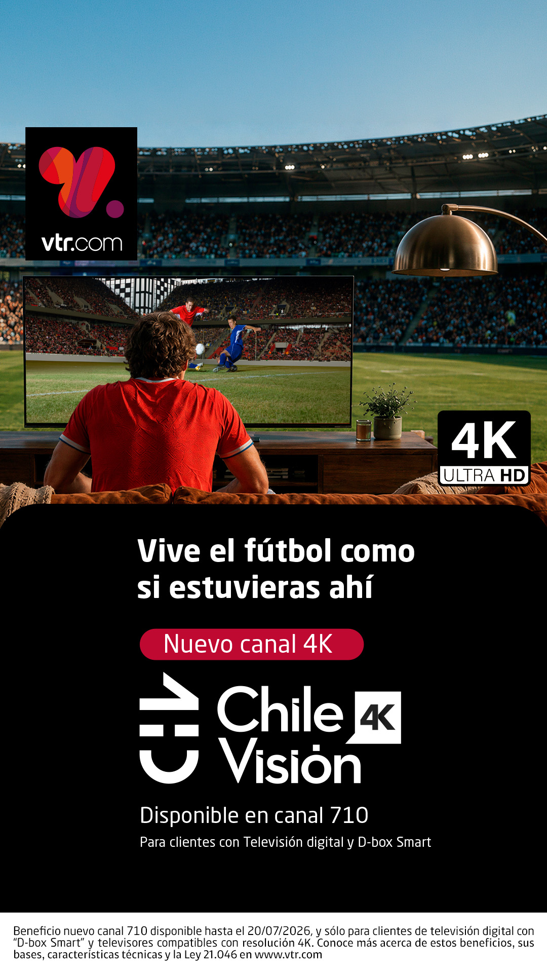VTR Chile Facebook ad from Jun 11, 2026