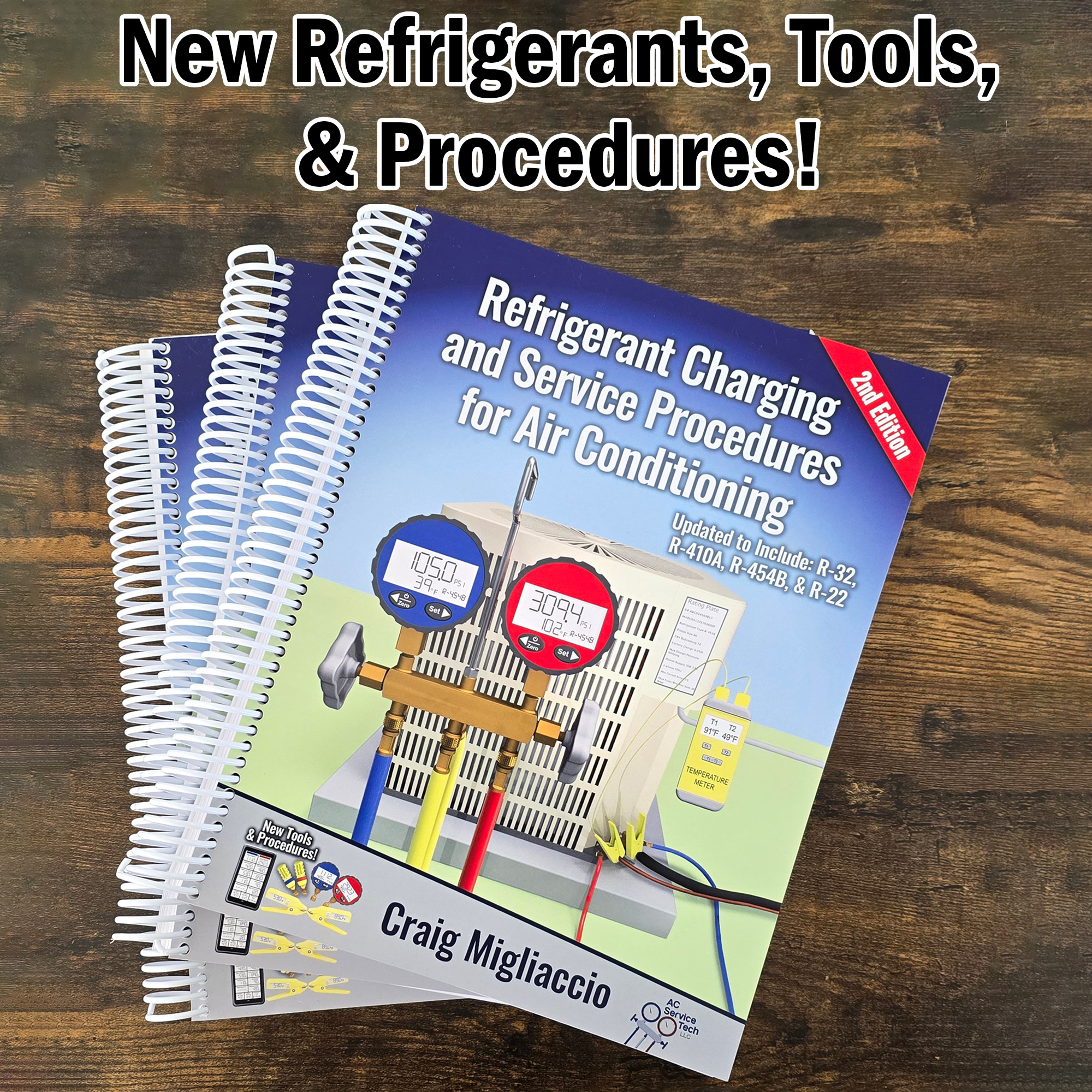AC Service Tech LLC Facebook ad: HVAC Training Book!