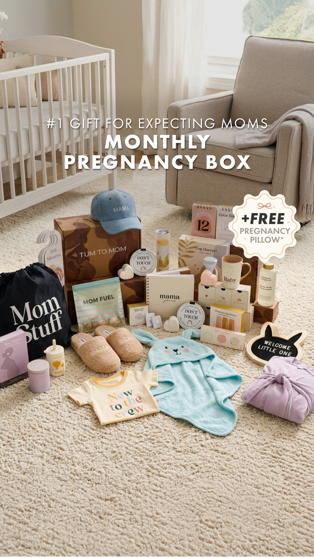Tum To Mom Pregnancy Box Facebook ad