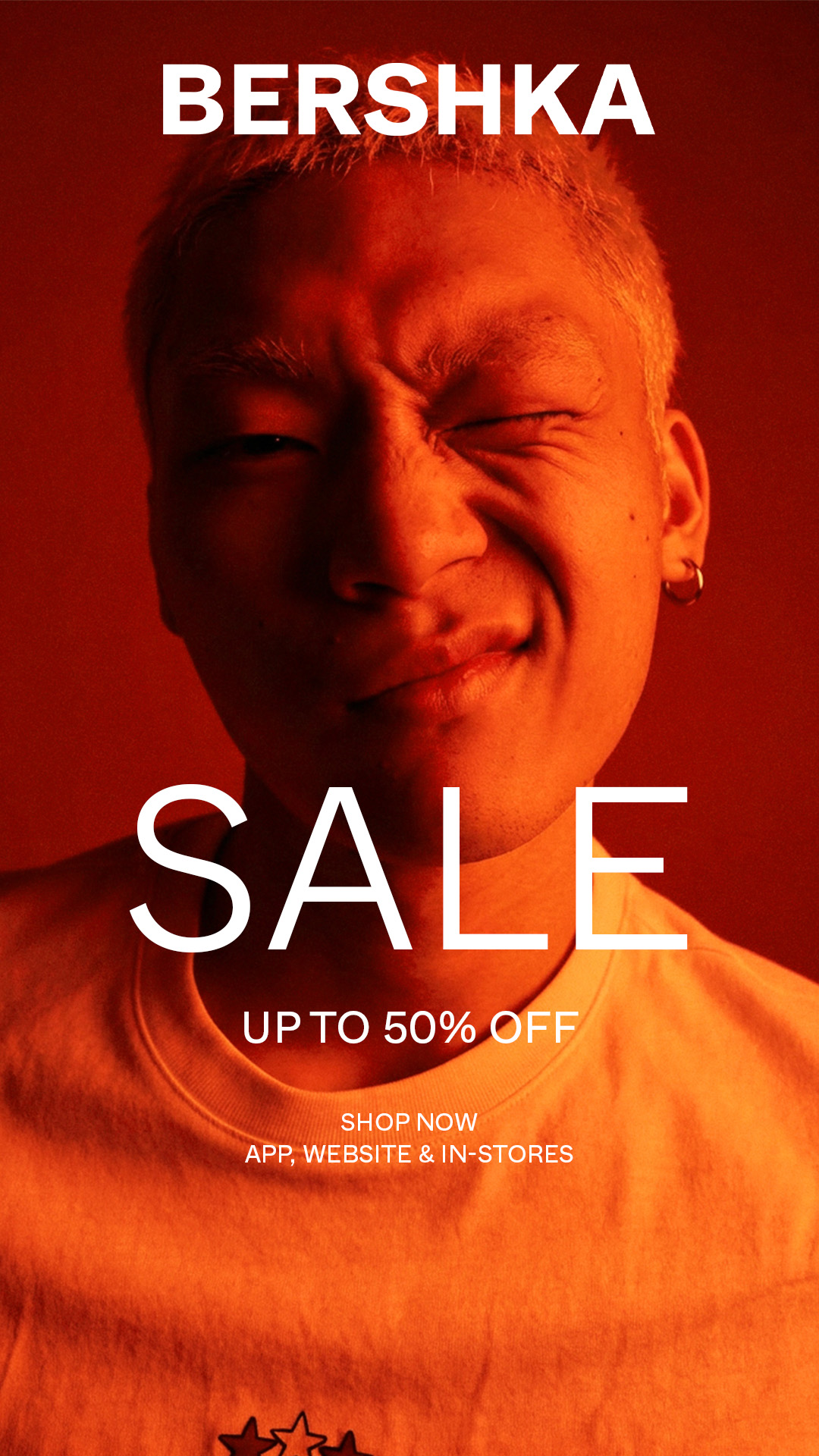 Bershka Facebook ad