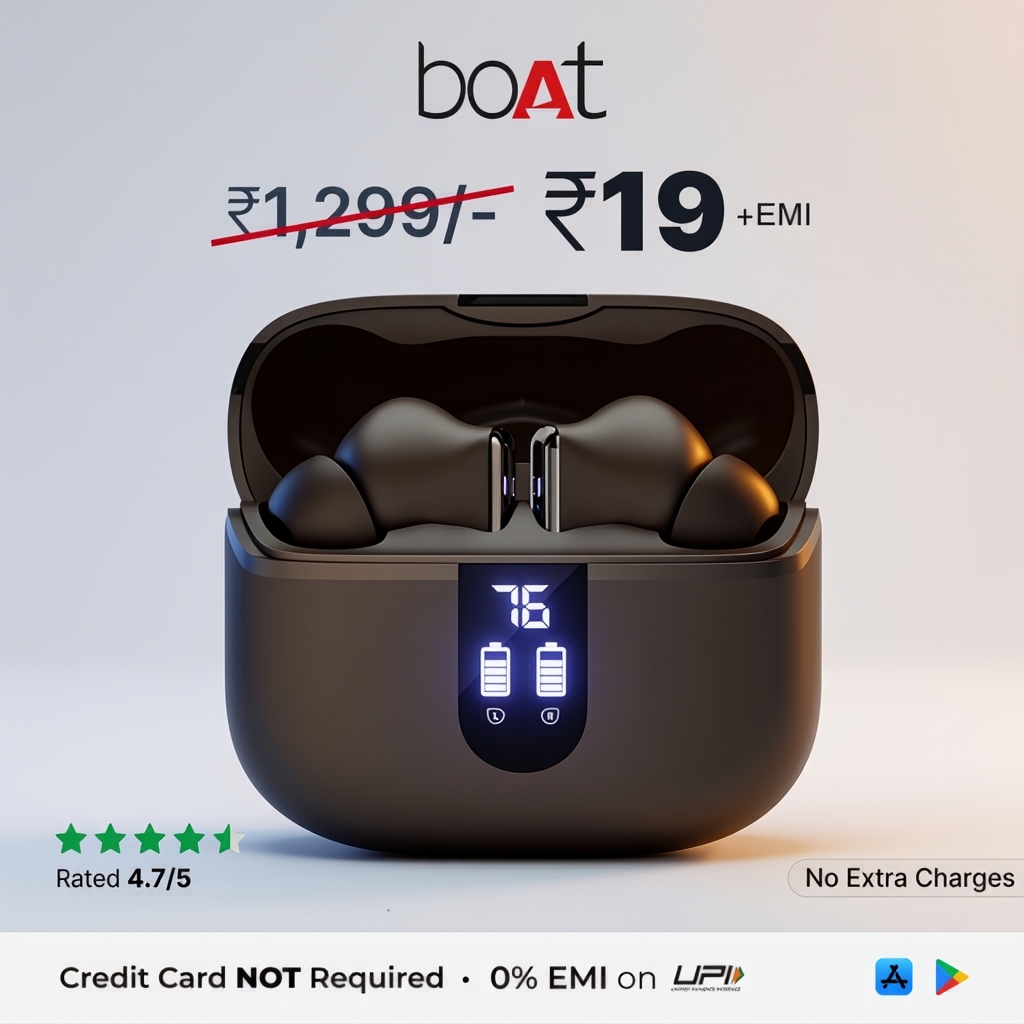 Snapmint Facebook ad: Electronics Starting at ₹19