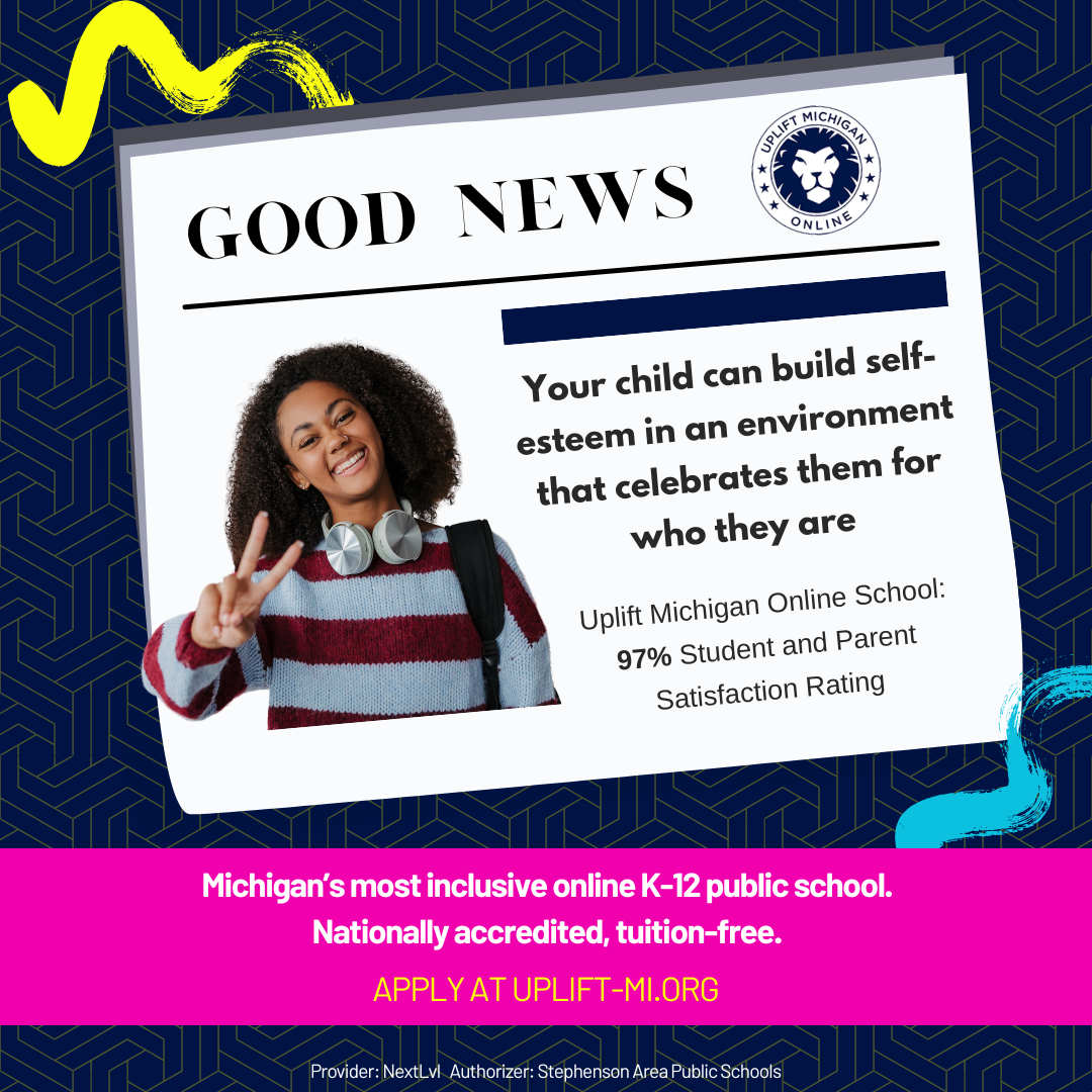 Uplift Michigan Online School Facebook ad