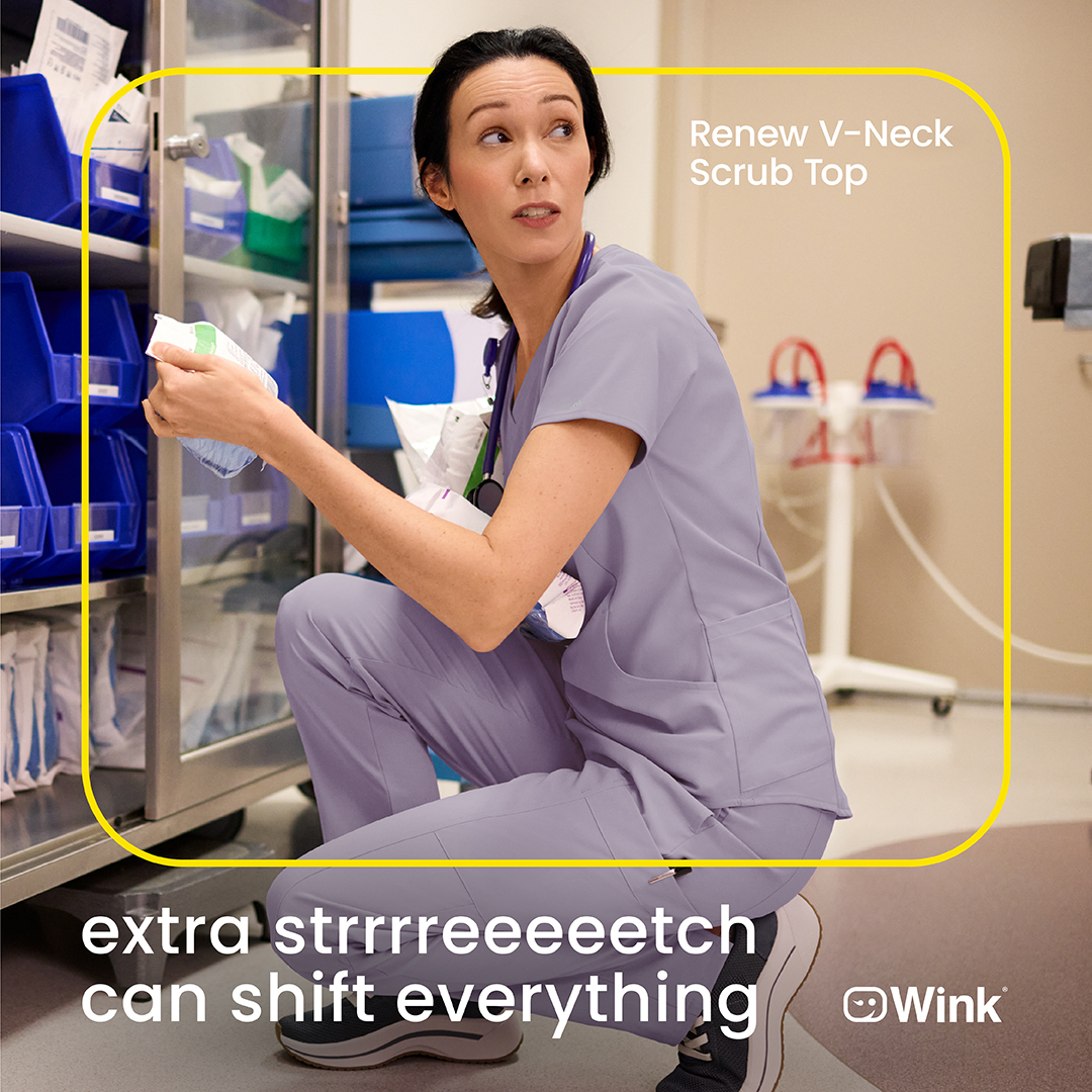 Wink Scrubs Facebook ad