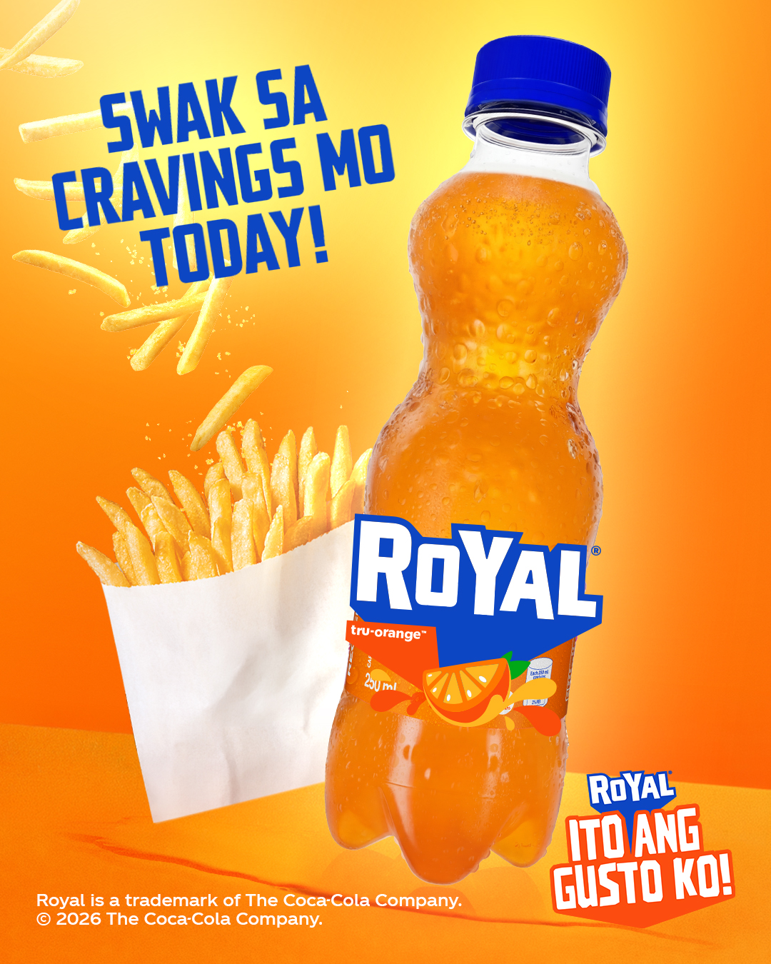 Royal Facebook ad: Swak sa Fries, ROYAL!