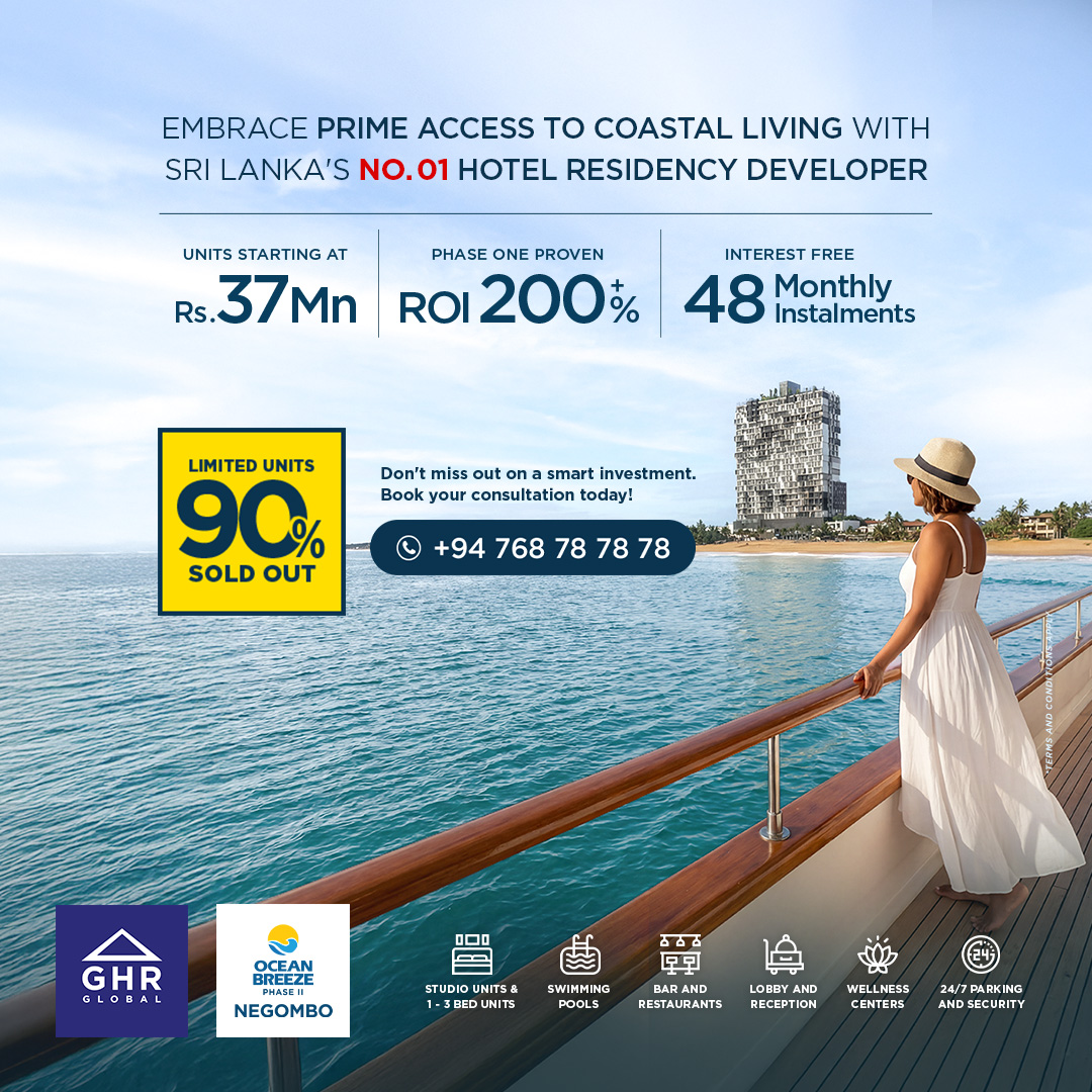 Global Housing & Real Estate Facebook ad: Negombo | Ocean View Units