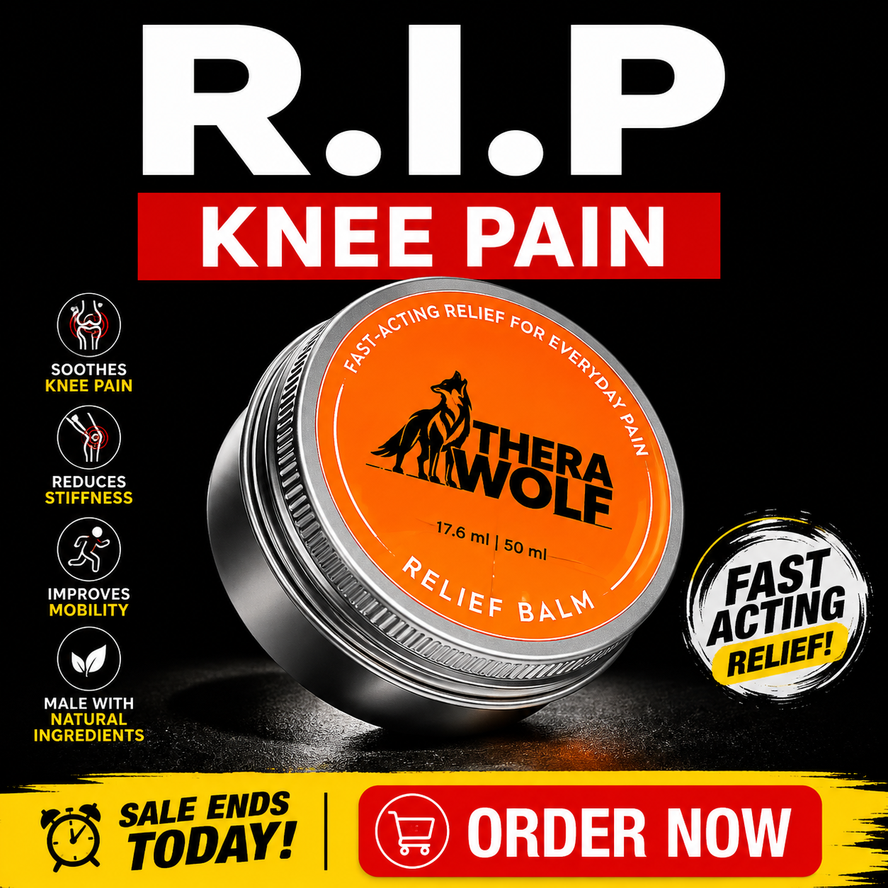 Joint Relief Balm Facebook ad