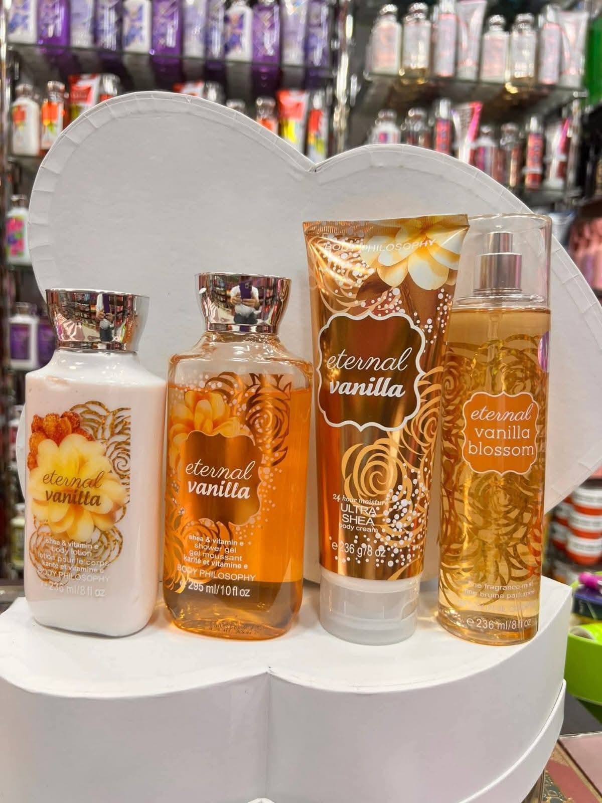 Victoria shop Facebook ad: خصومات BODY PHILOSOPHY COLLECTION