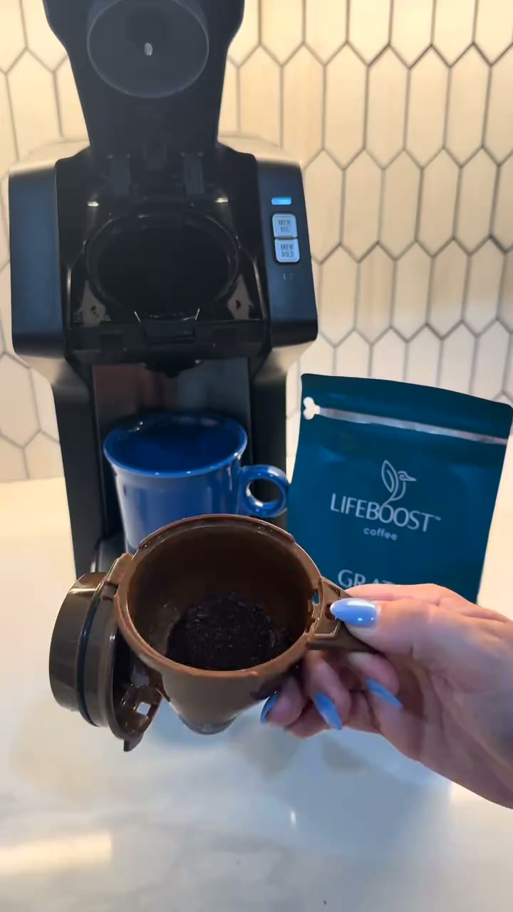 Lifeboost Coffee Facebook ad: You Might Just Ditch the Creamer.