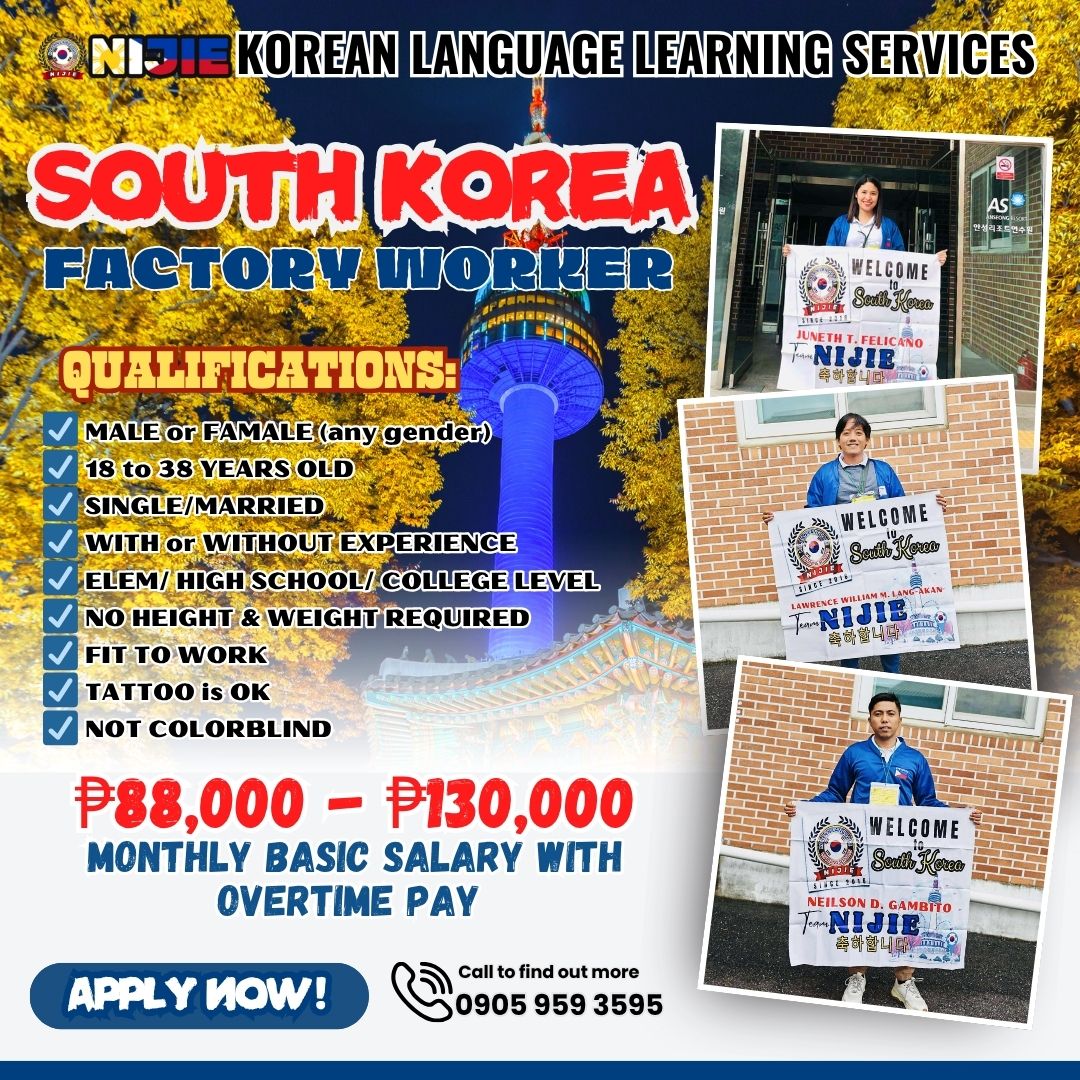 NIJIE Korean Language Learning Services Facebook ad from Nov 25, 2025