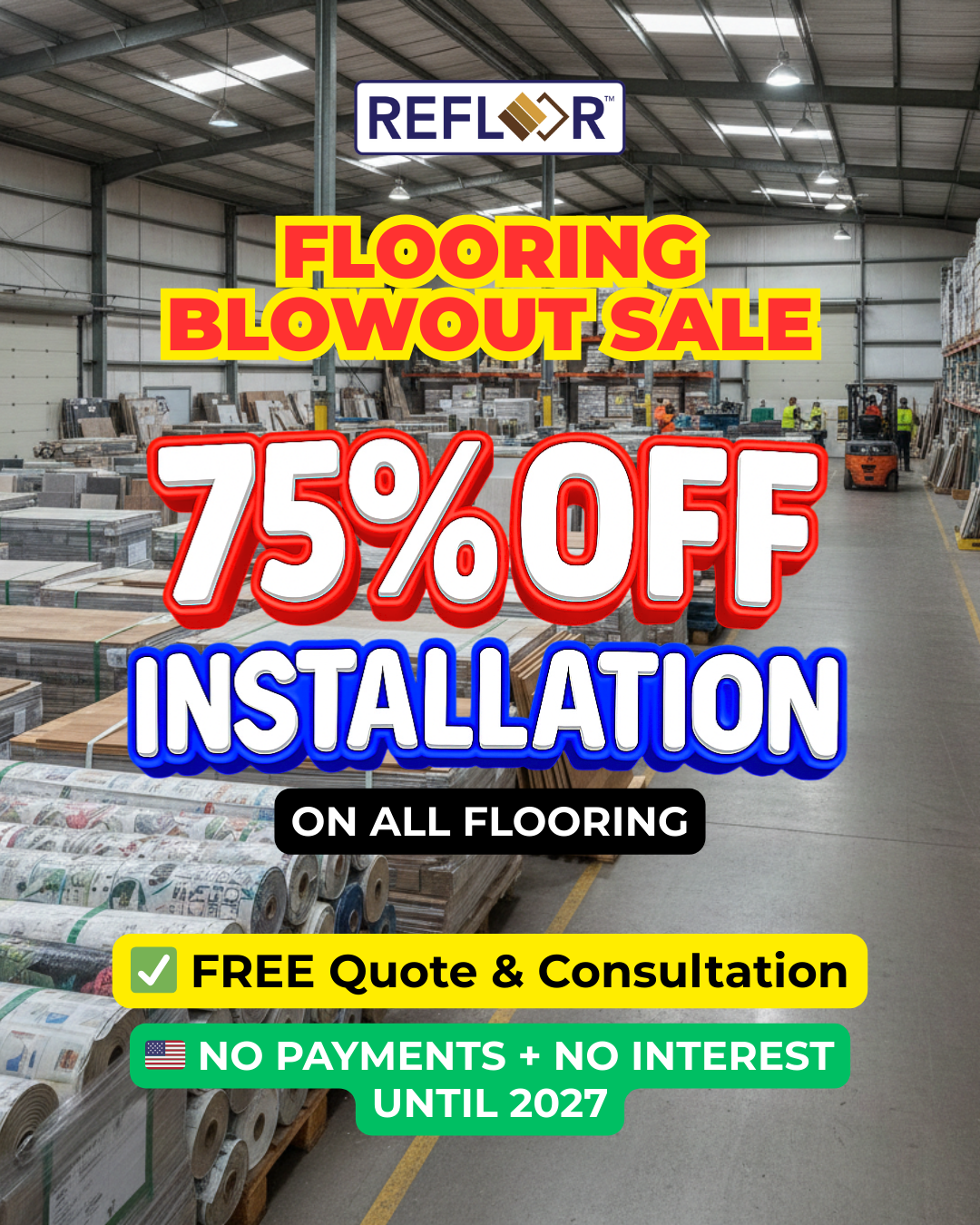 Refloor Facebook ad