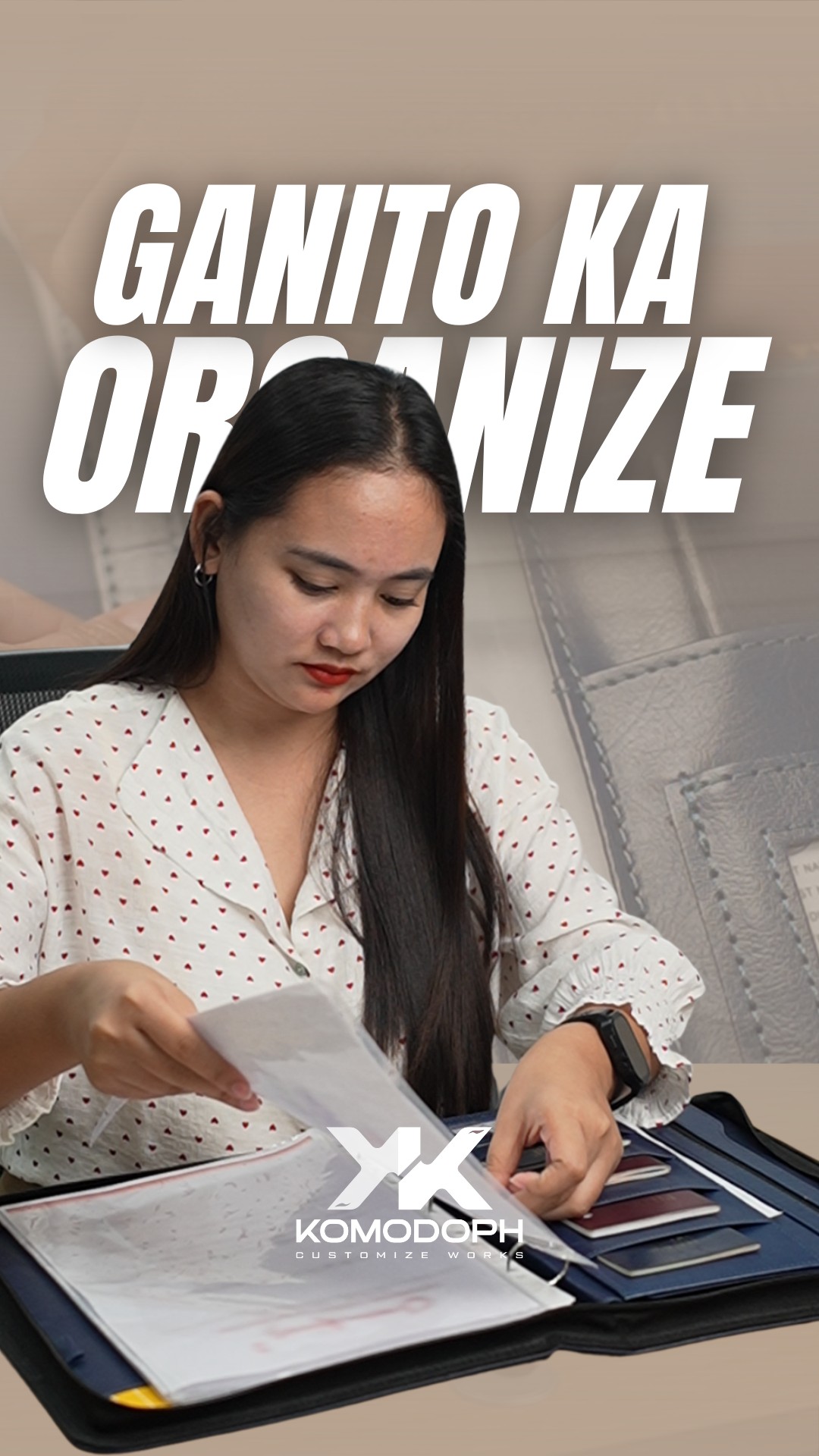 Komodo PH Facebook ad: Ganito ka Organize, With our Document Organizer
