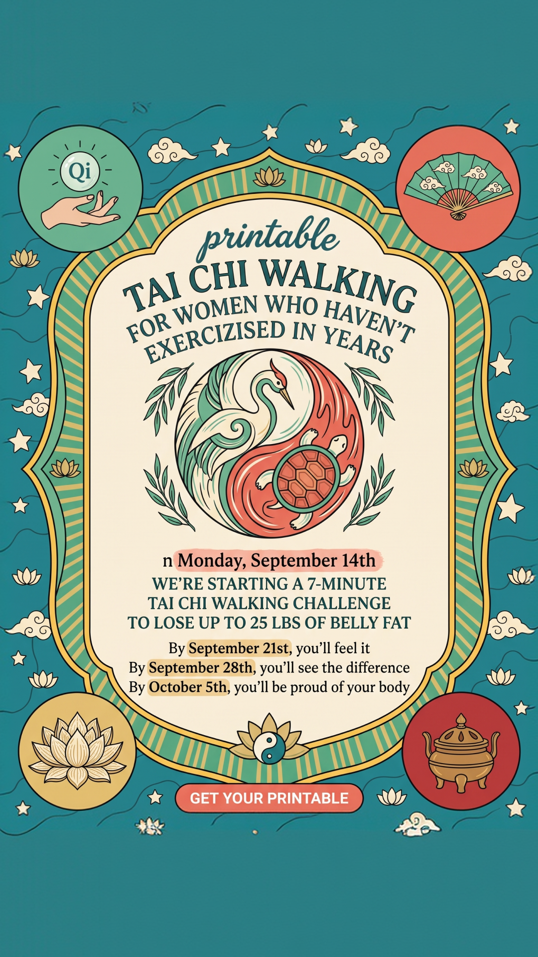 WalkFit Daily Walking Plan Facebook ad
