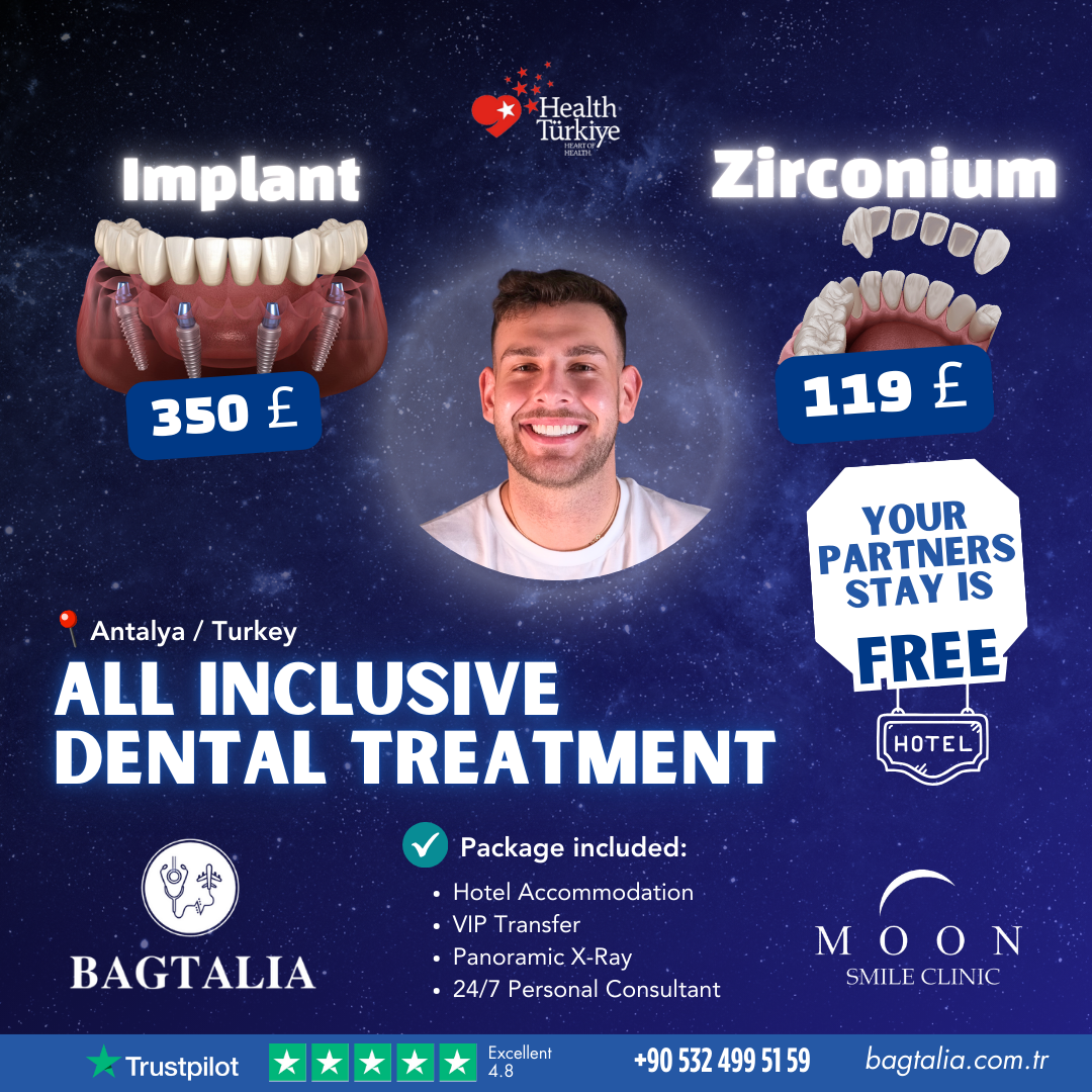 Bagtalia Facebook ad: Best Price Dental Treatment in Antalya