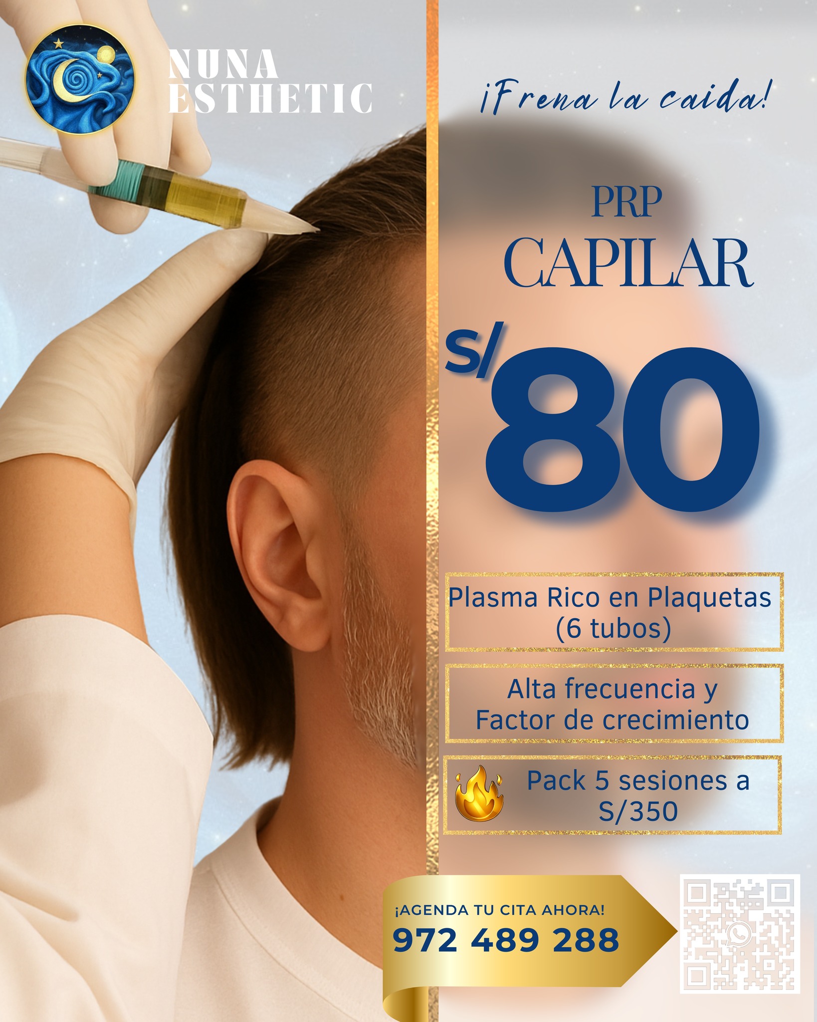 Nuna Esthetic Facebook ad: ¡Frena la caída y activa el crecimiento de…