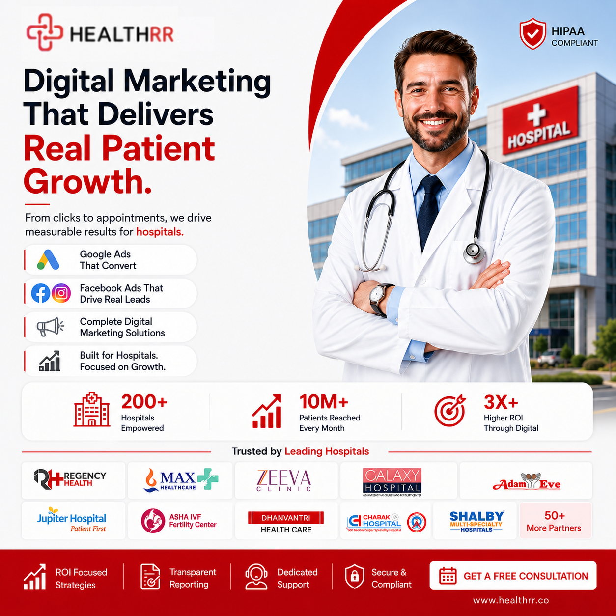 Healthrr Facebook ad from May 20, 2026