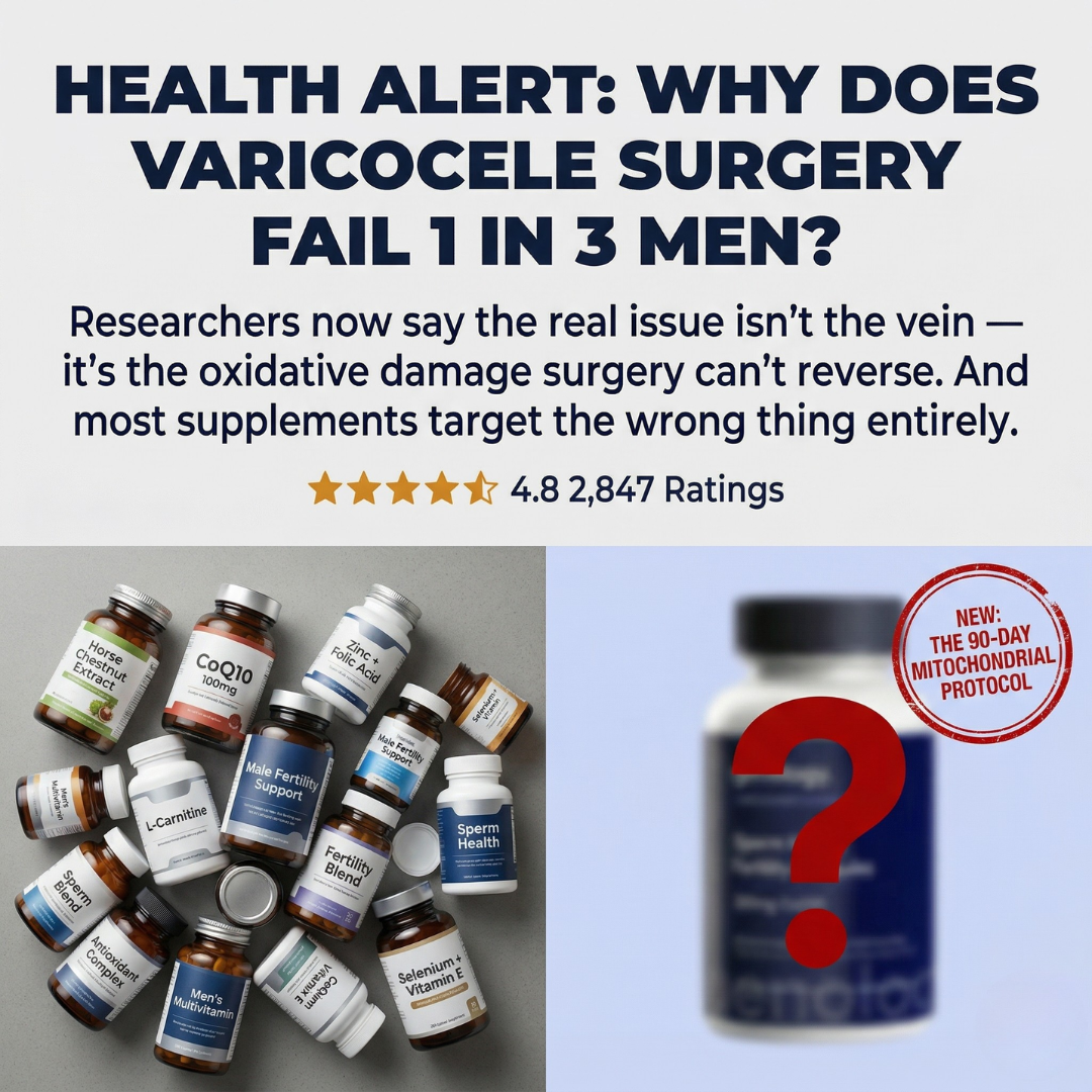 Dr. Joseph Smith Facebook ad: Why 1 in 3 Men See No Improvement After Varicocelectomy