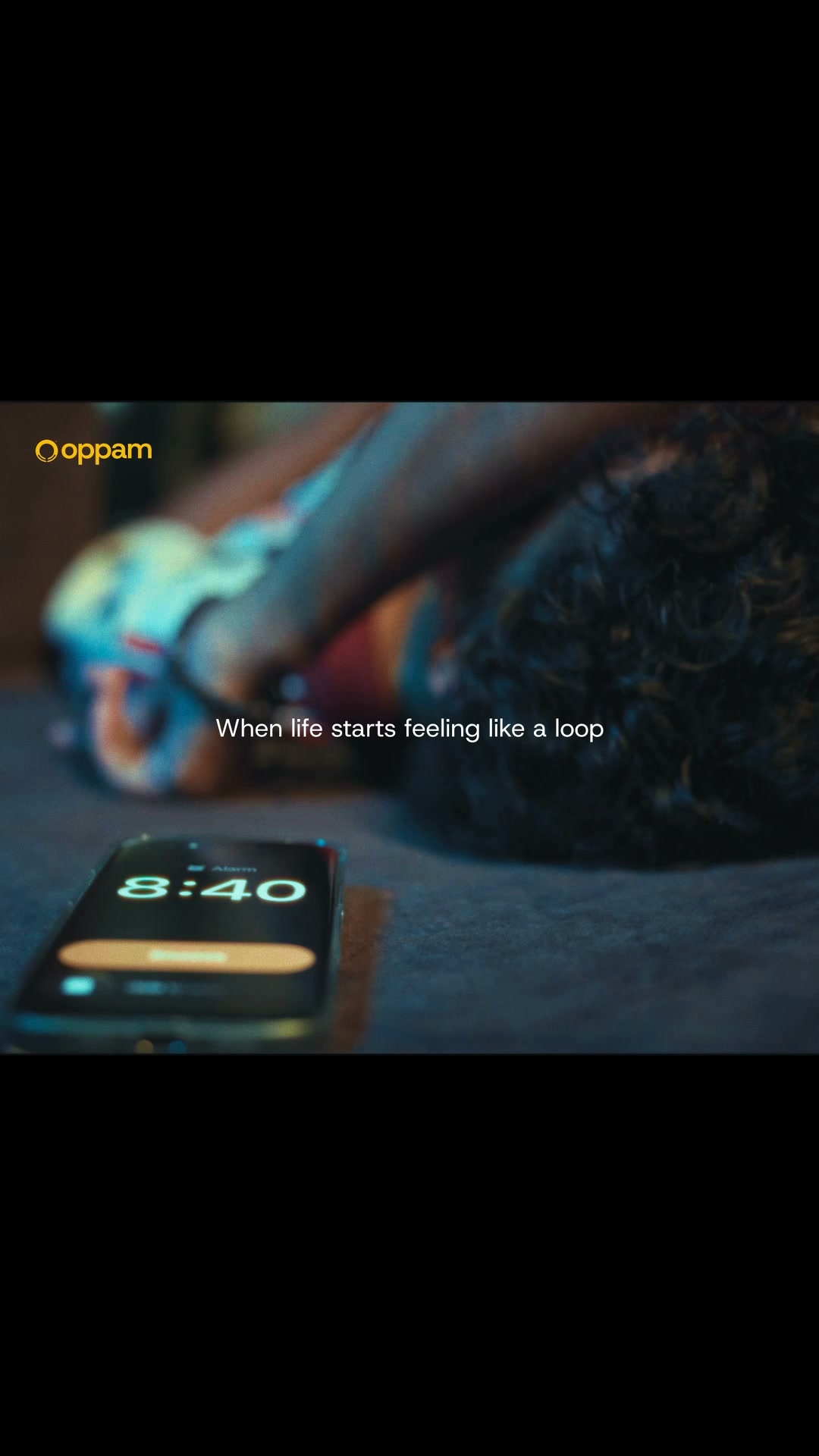Oppam Facebook ad: Take a Moment for Yourself