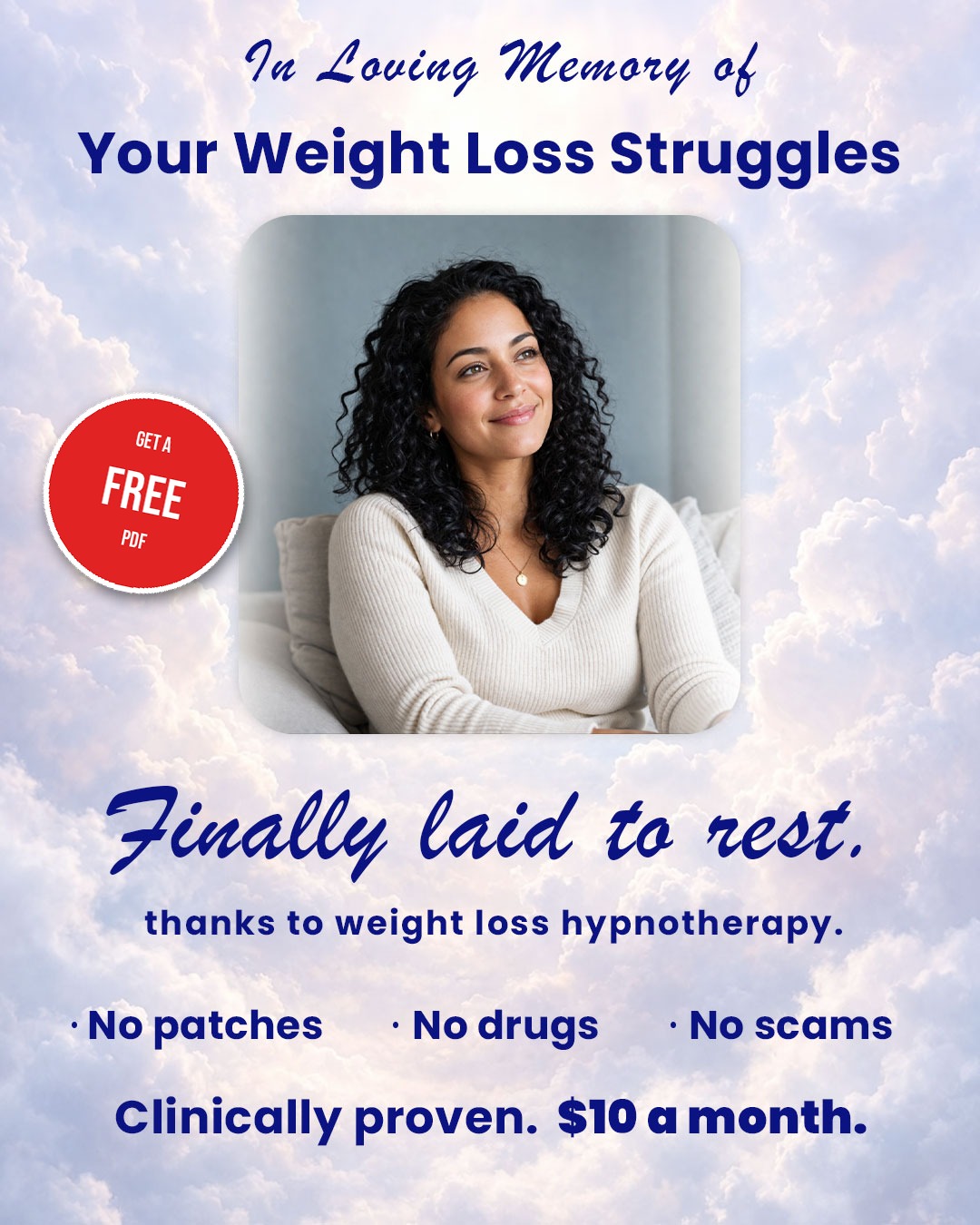 Hypnozio: power of hypnotherapy Facebook ad